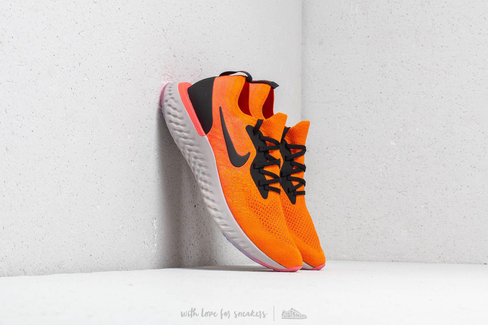 nike epic react flyknit copper flash