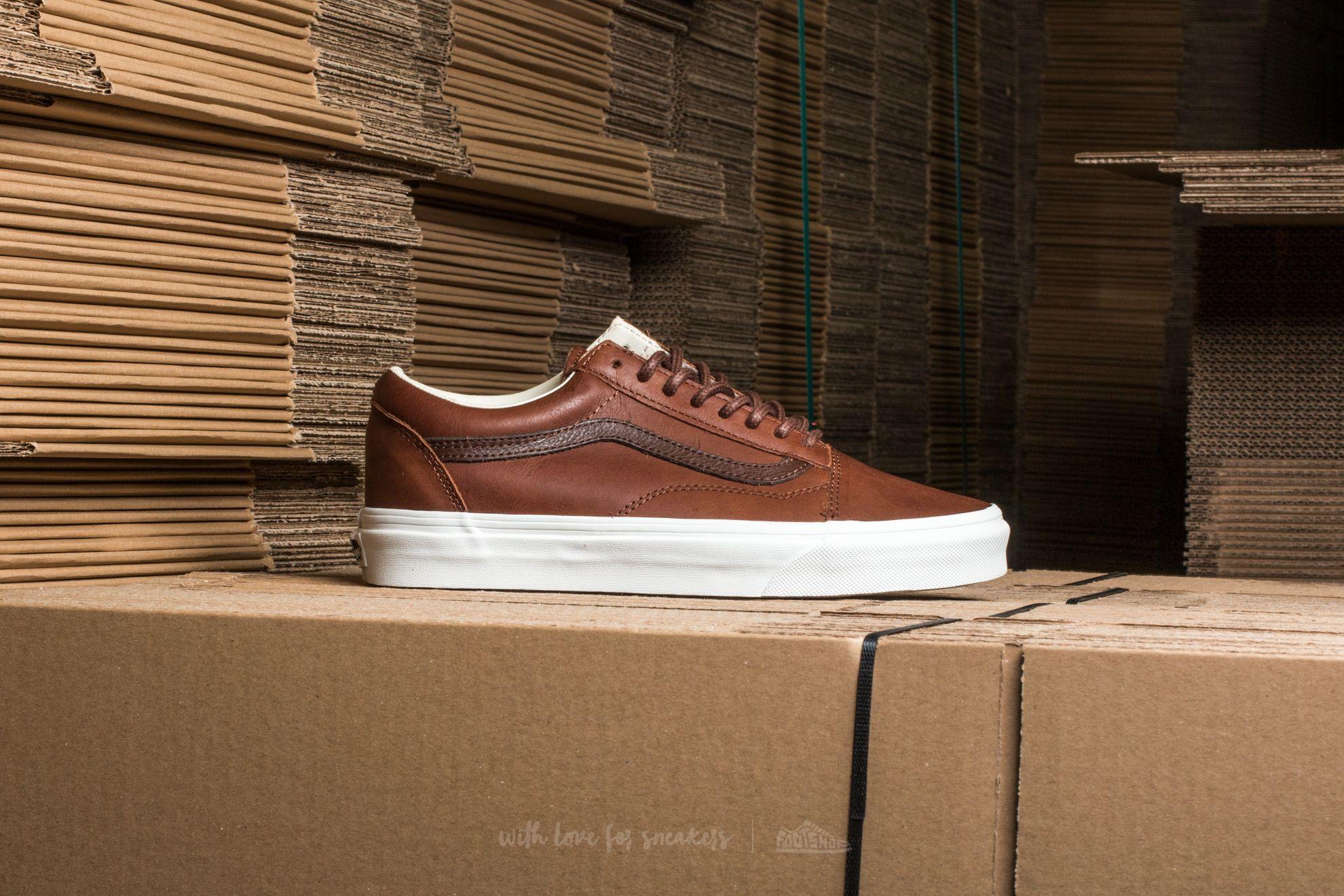 Vans Old Skool Leather Dachshund/ Potting Soil in Brown for Men | Lyst