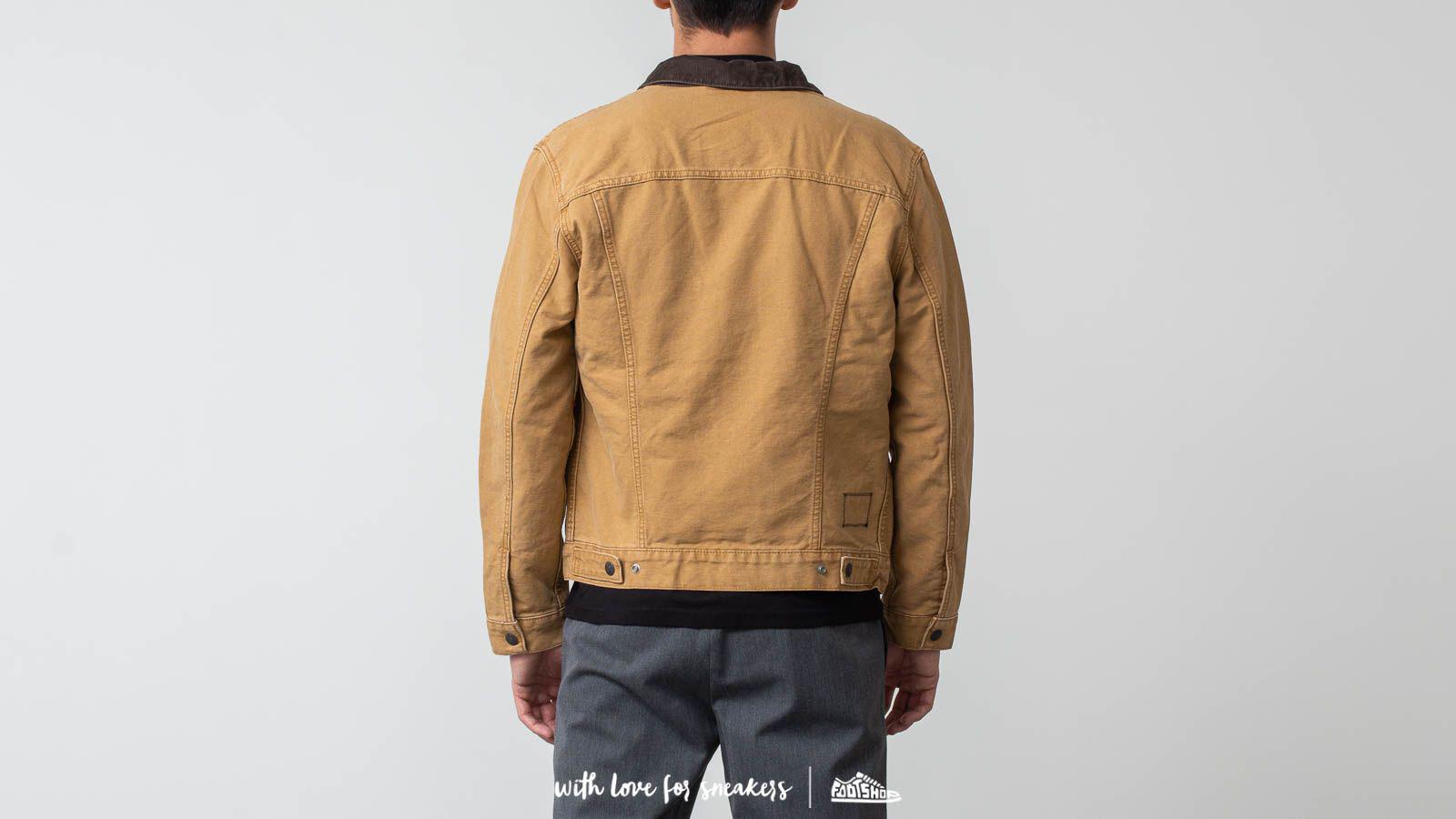 Levi's X Justin Timberlake Canvas Trucker Jacket Khaki in Natural for Men |  Lyst