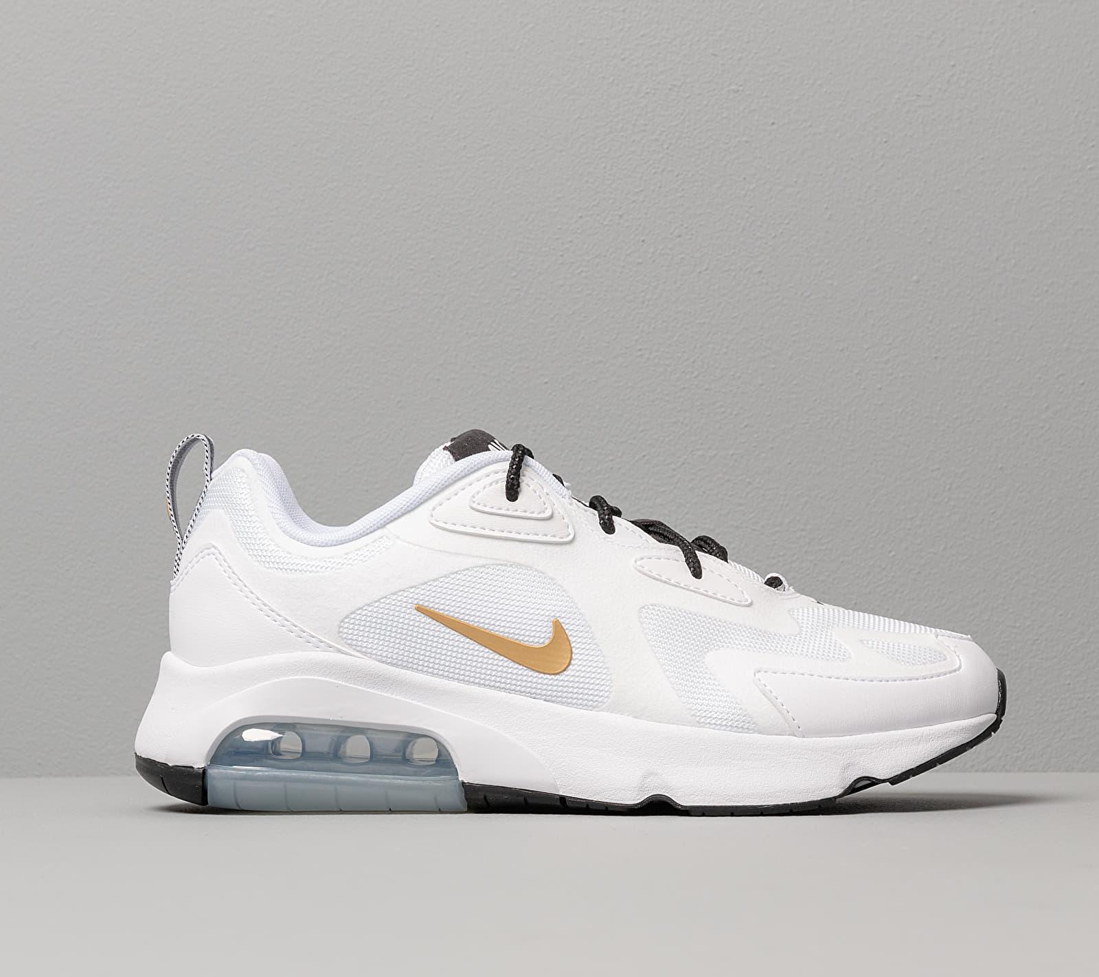 Nike Rubber Air Max 200 Shoe in White/Blue/Yellow (White) - Lyst