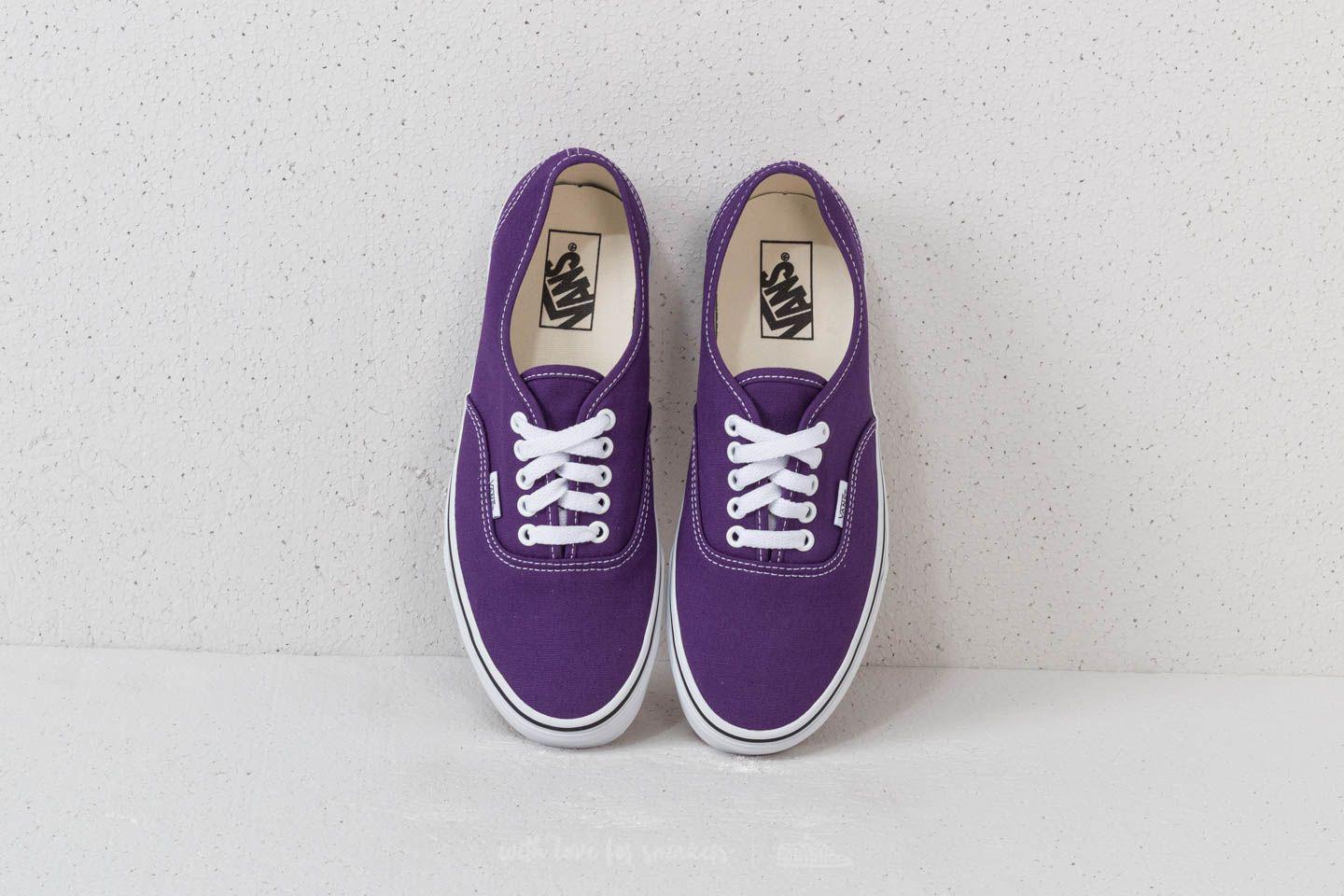 vans authentic petunia