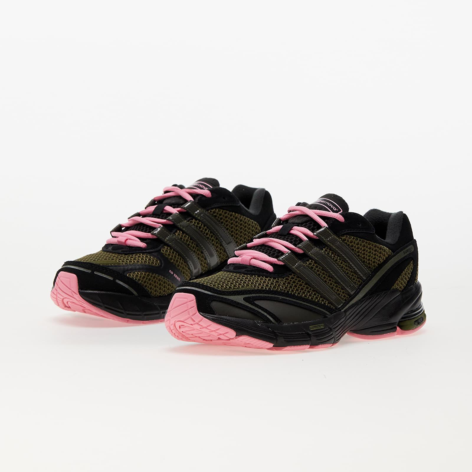 adidas Adidas Cushion 7 Core Black/ Focus Olive/ Blitz Pink | Lyst