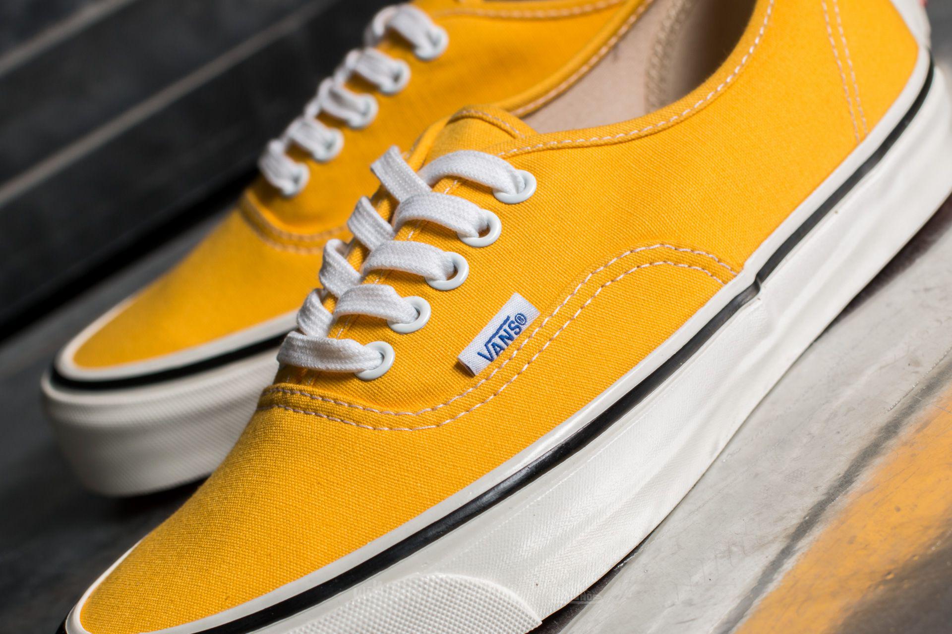 vans authentic yellow