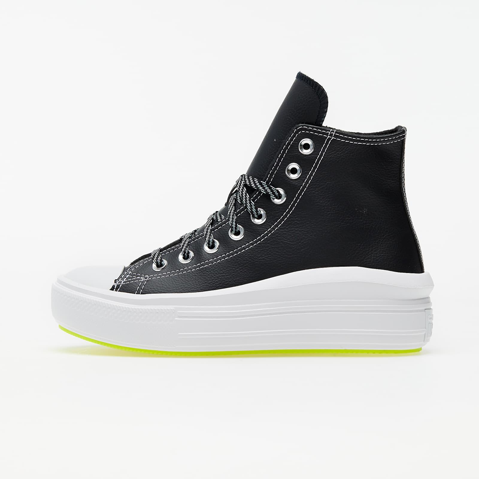 Converse Chuck Taylor All Star Move Hi Black/ Lemon Venom/ White | Lyst DE