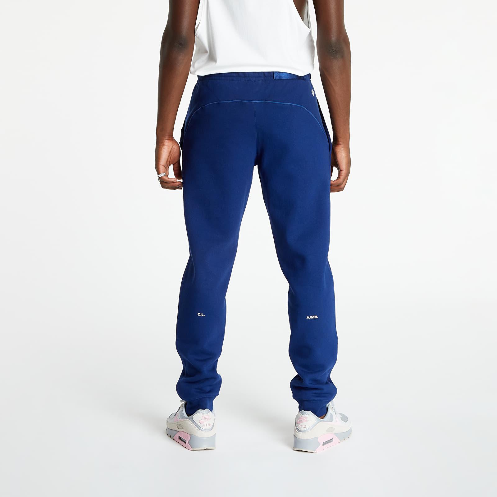 X Drake Nocta Fleece Pants Blue Void/ White Nike pour homme | Lyst