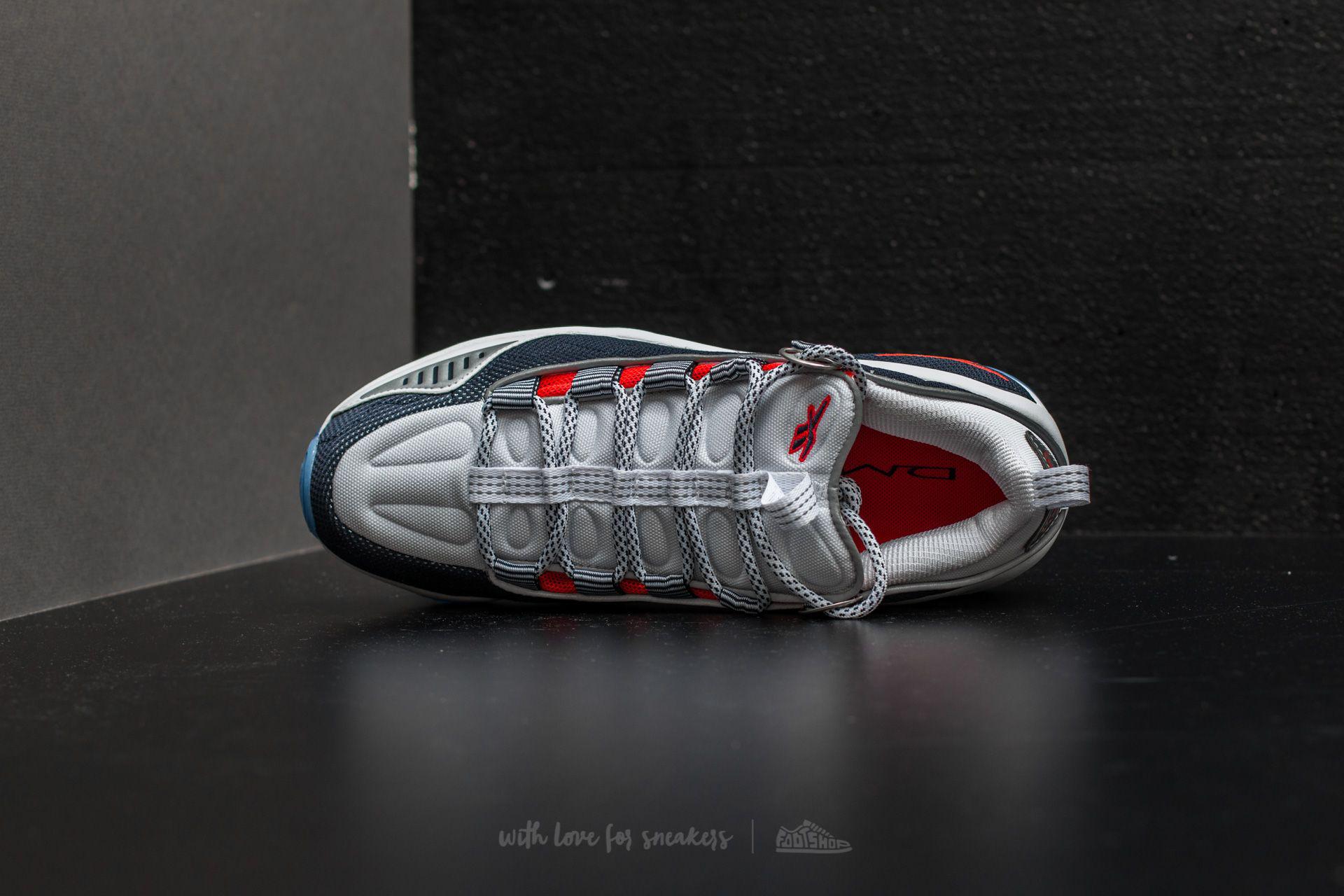 Reebok Dmx Run 10 White Infinite Blue Neon Cherry Silver For Men Lyst