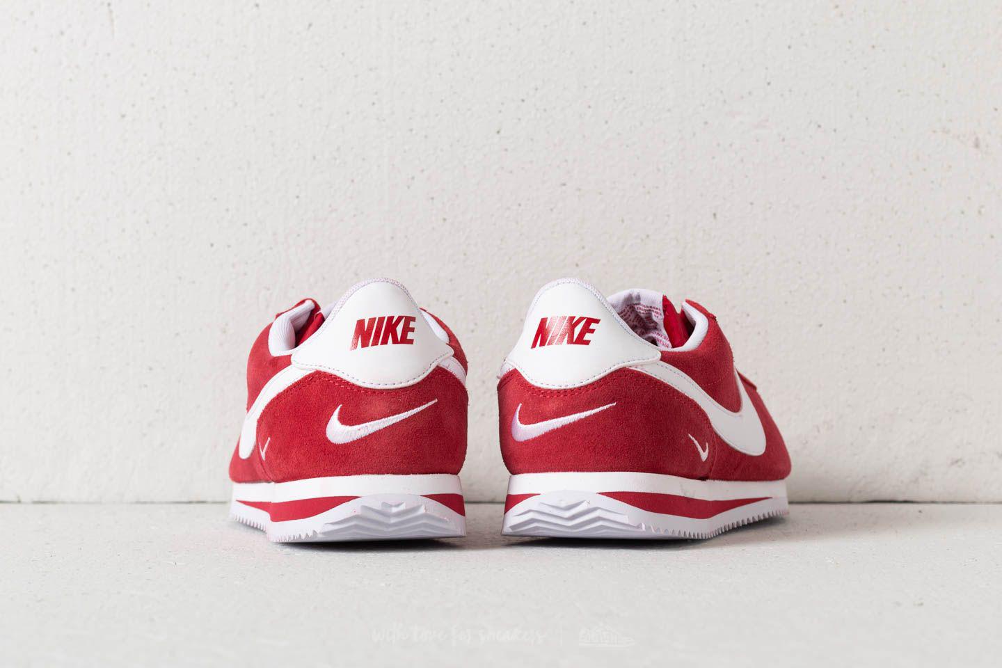 Nike Cortez Basic Se Gym Red/ White for Men | Lyst