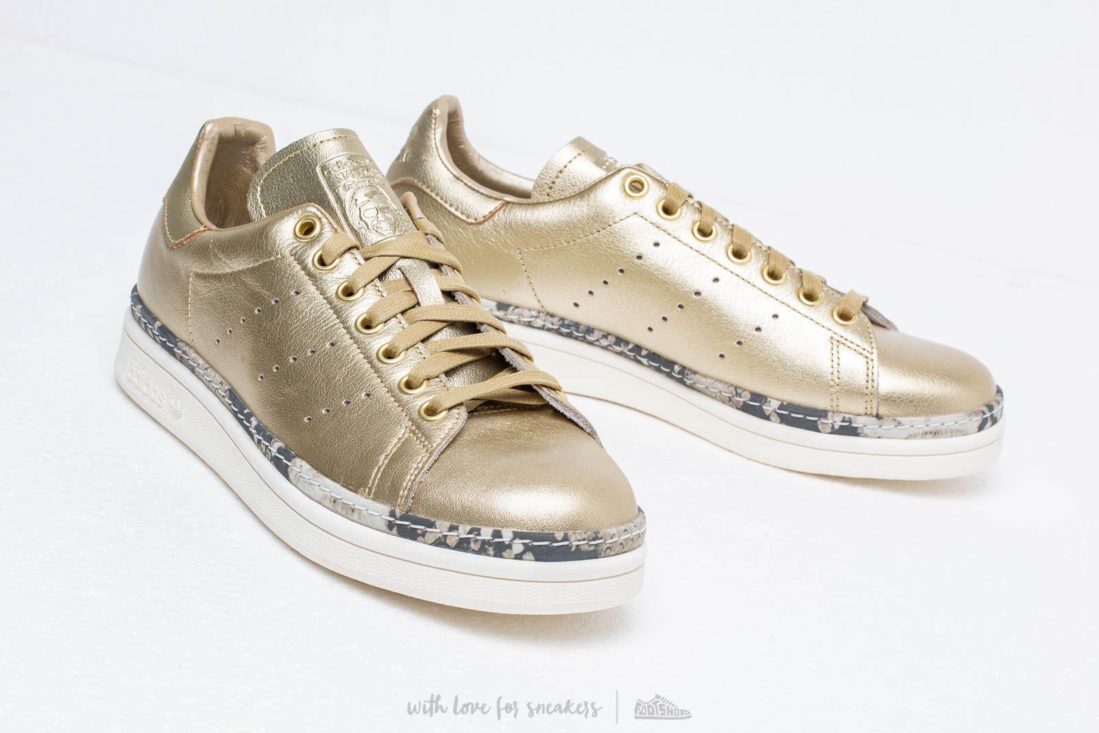 adidas stan smith gold