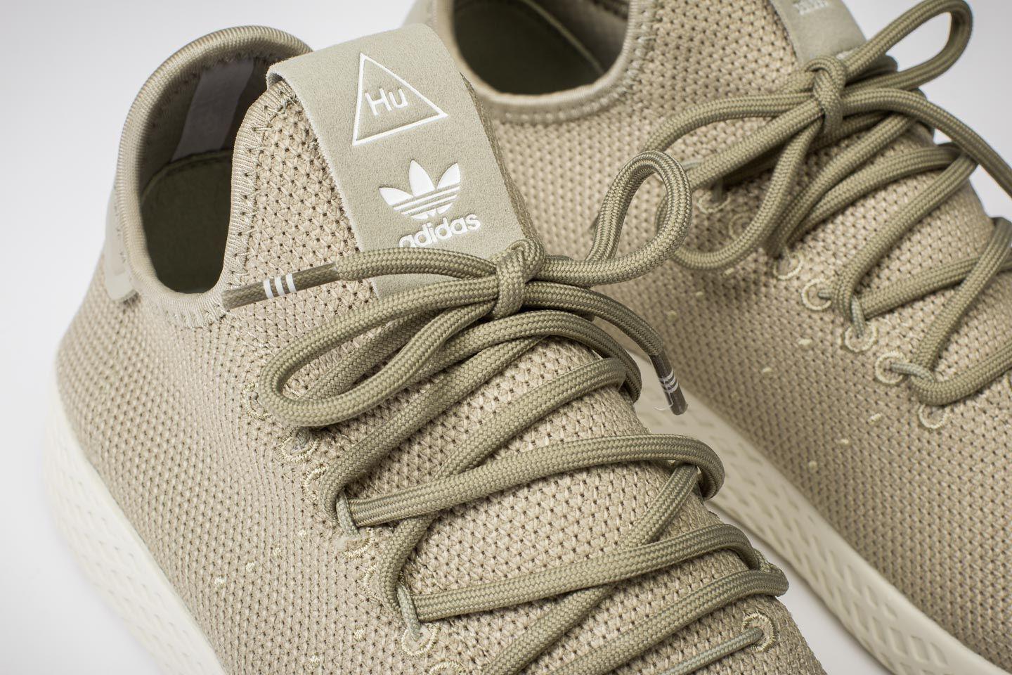 adidas Originals Adidas Pharrell Williams Tennis Hu Tech Beige/ Tech Beige/  Chalk White in Natural for Men | Lyst