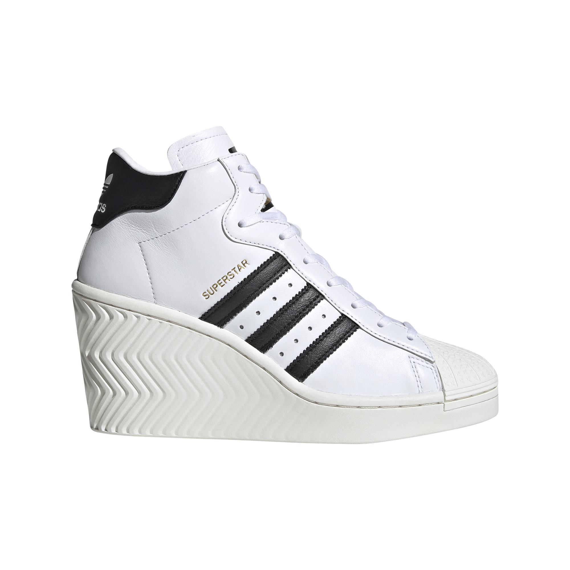 adidas Originals 90mm Superstar Ellure Sneakers in White | Lyst