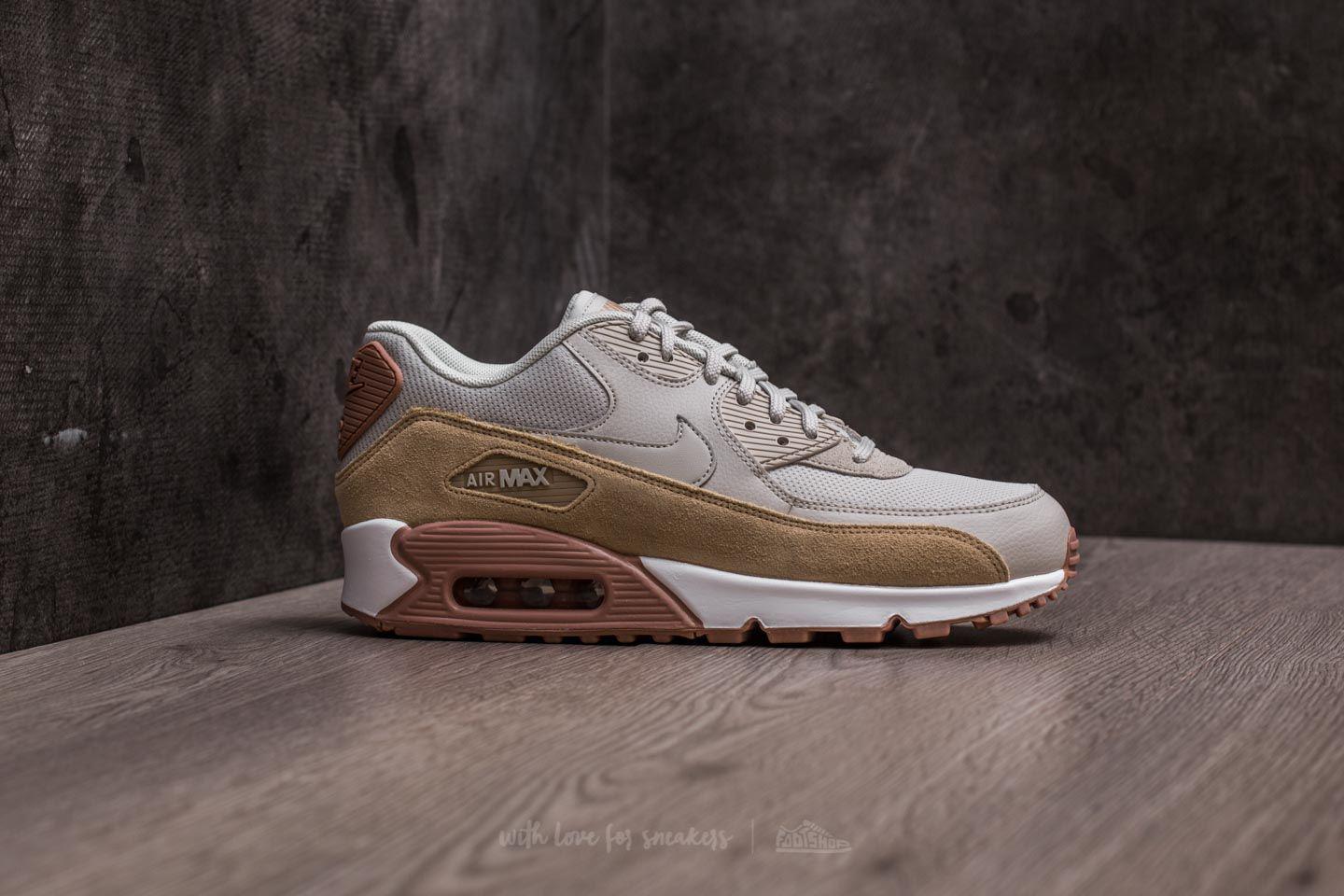 nike air max 90 light bone mushroom particle pink