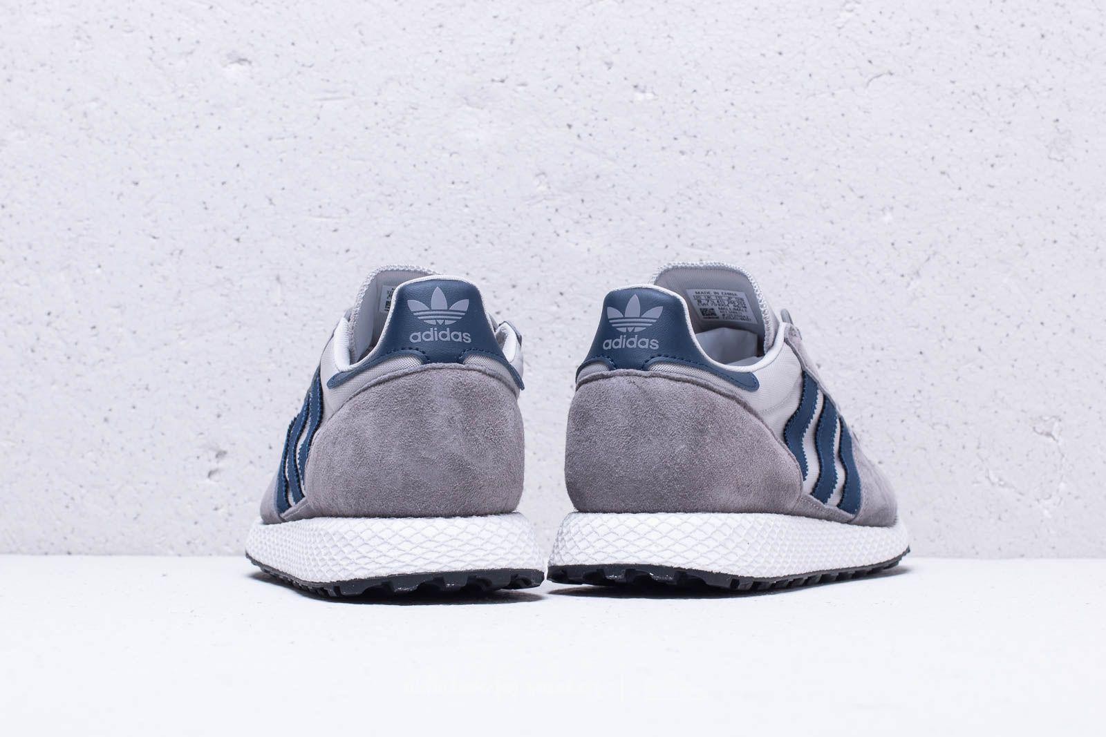 adidas Originals Suede Adidas Forest Grove Grey Three/ Collegiate Navy/  Grey Two in Gray for Men | Lyst