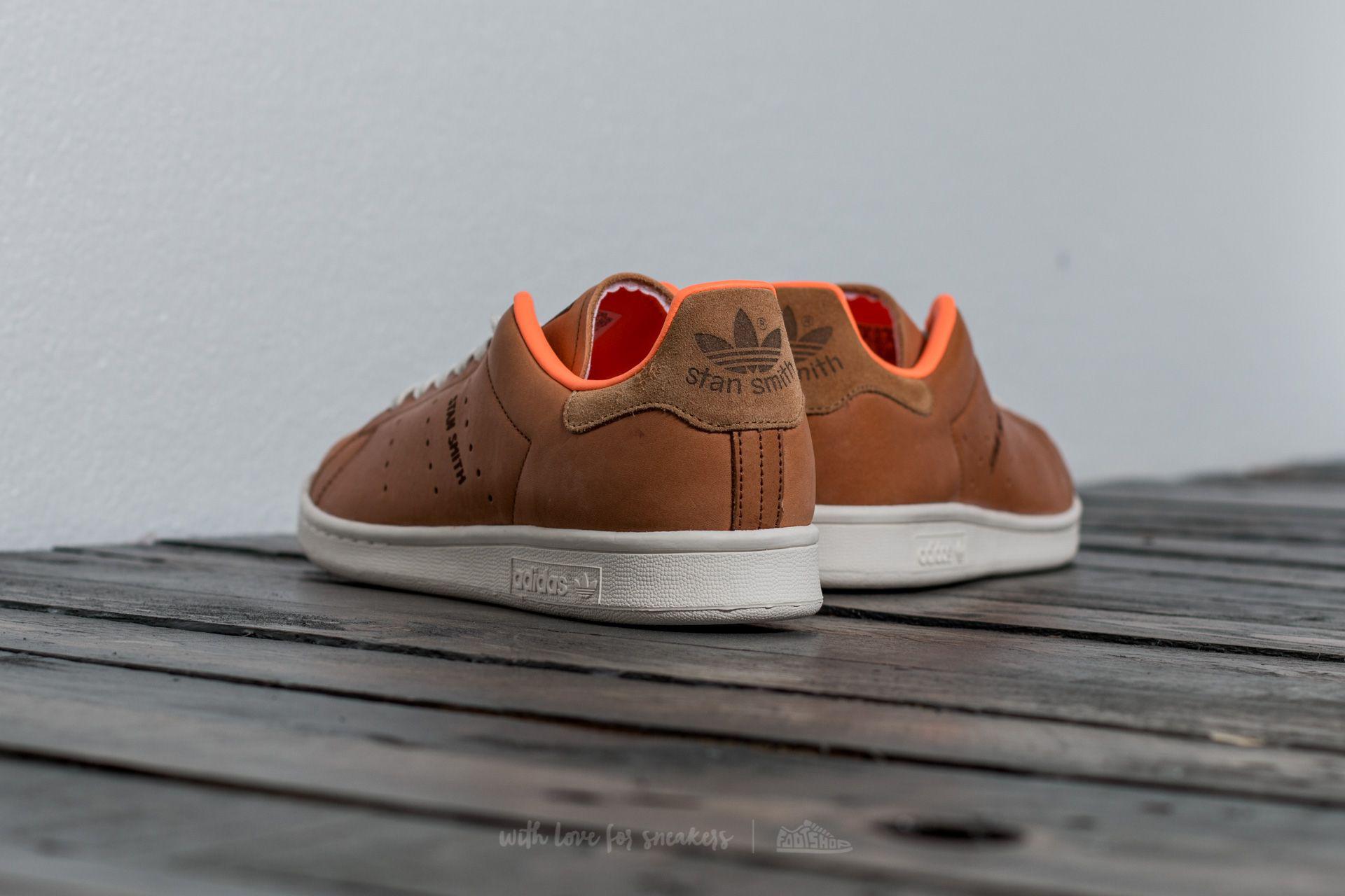 adidas Originals Adidas Stan Smith Camel/ Glow Orange for Men | Lyst