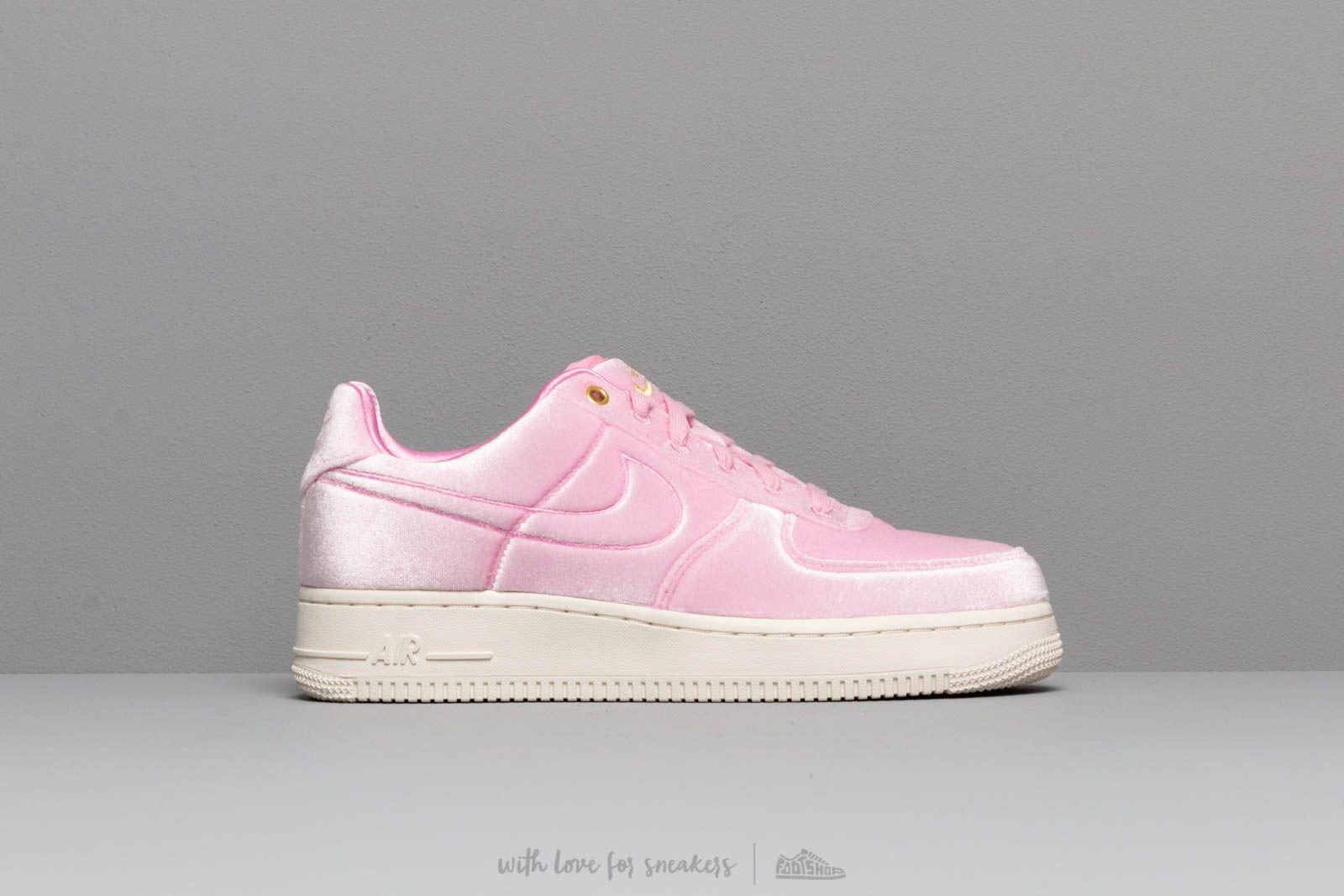 nike air force metallic pink