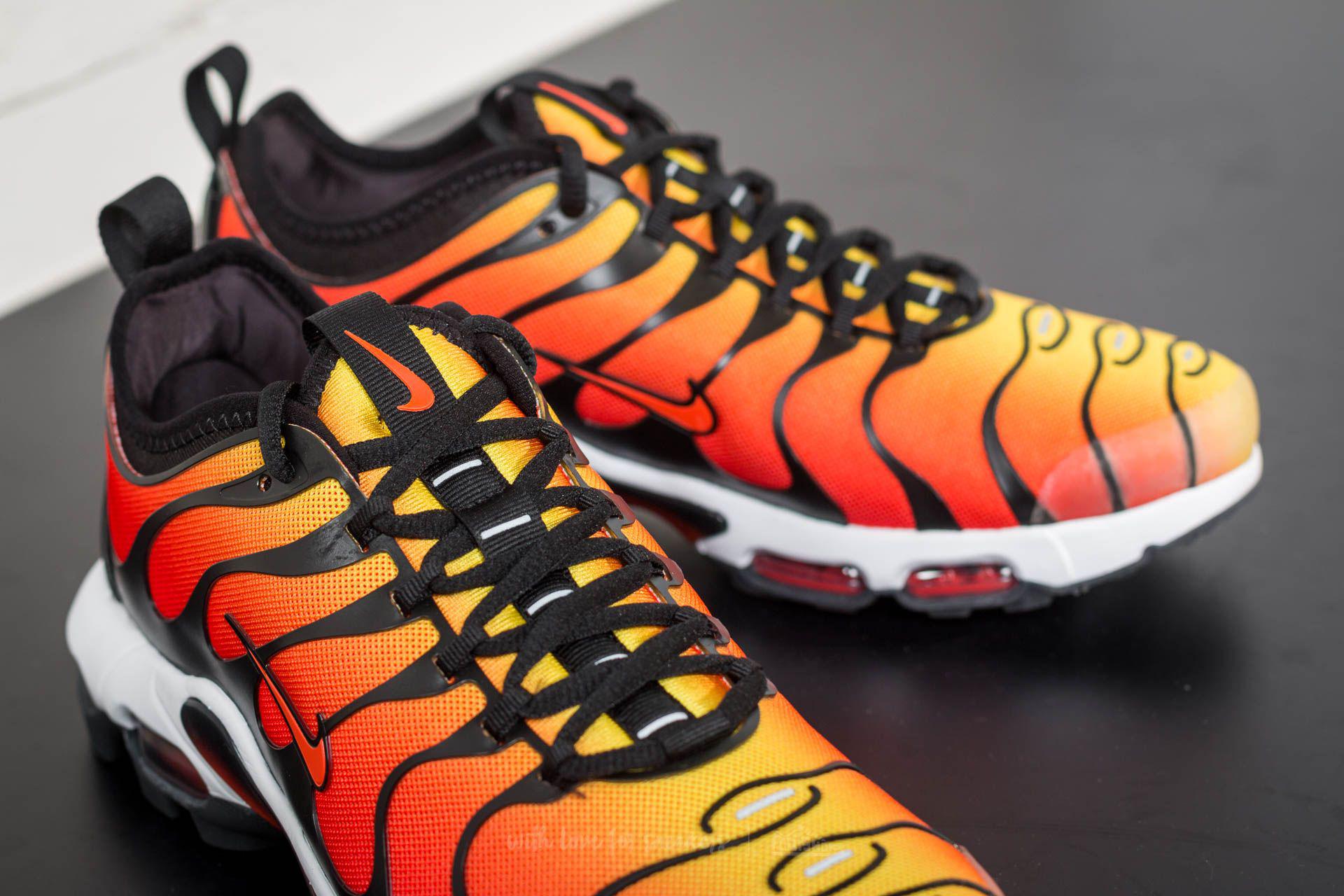 air max plus black yellow orange