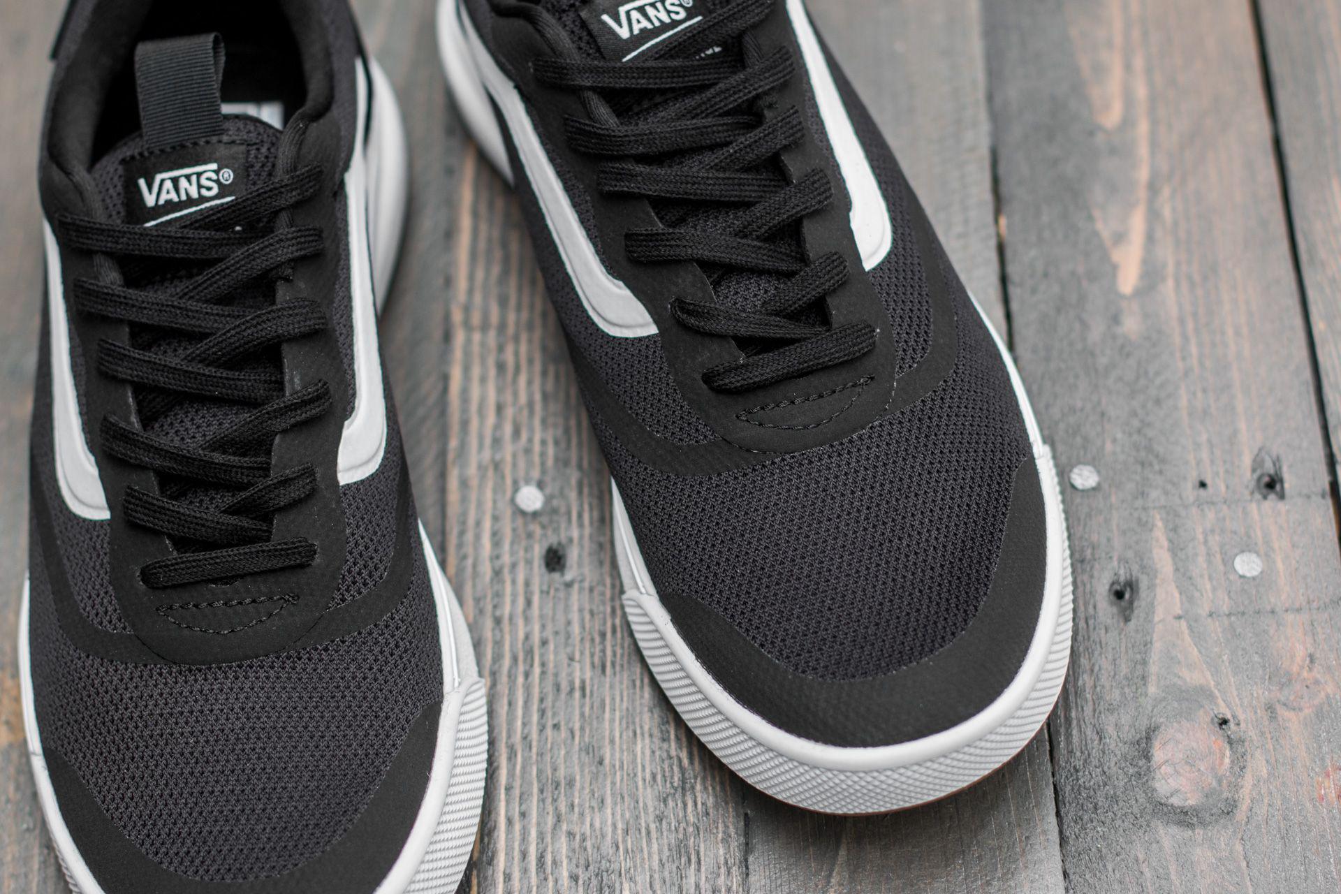 vans black ultrarange rapidweld trainers