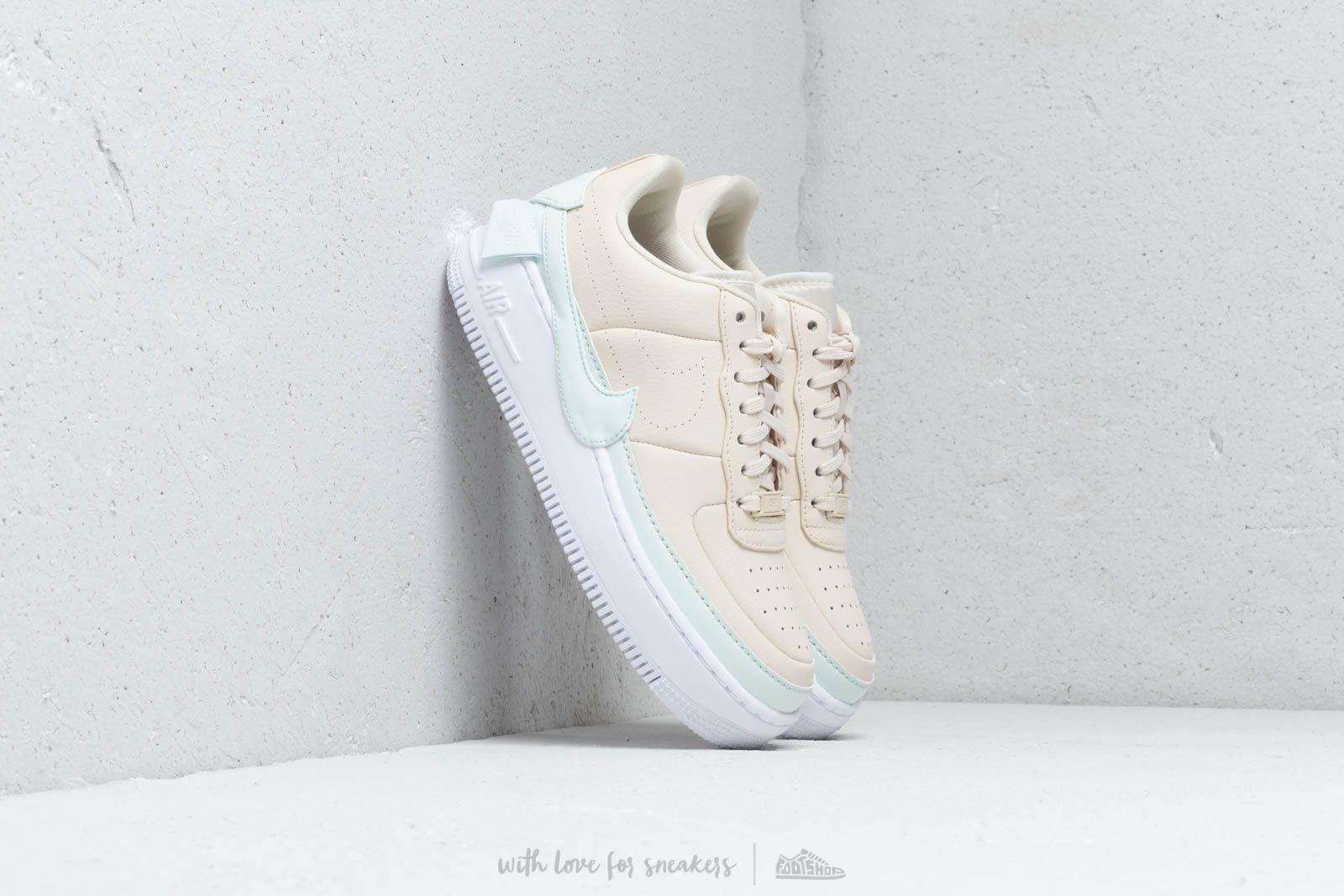 air force 1 jester trainers light cream ghost aqua white
