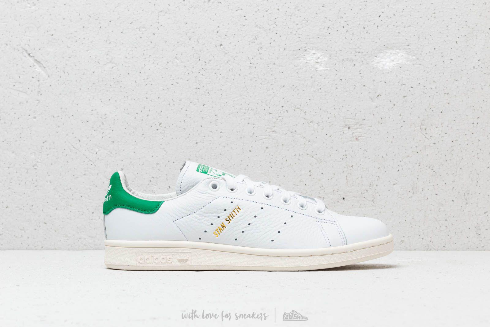 stan smith adidas green and white