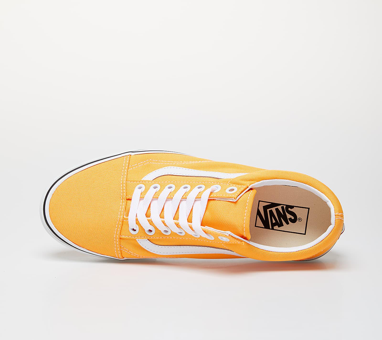 blazing orange vans