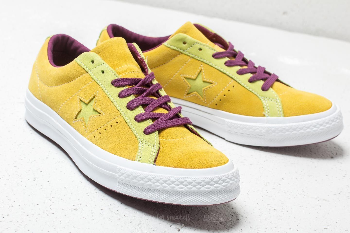 Converse Suede One Star Ox Apple Green 