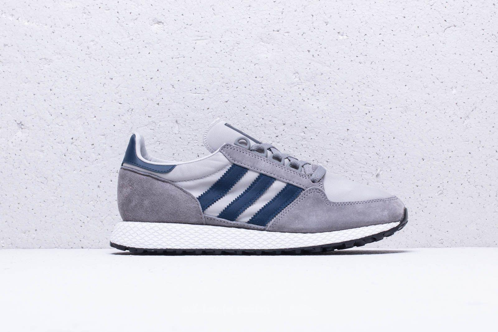 adidas Originals Suede Adidas Forest Grove Grey Three/ Collegiate Navy/  Grey Two in Gray for Men | Lyst