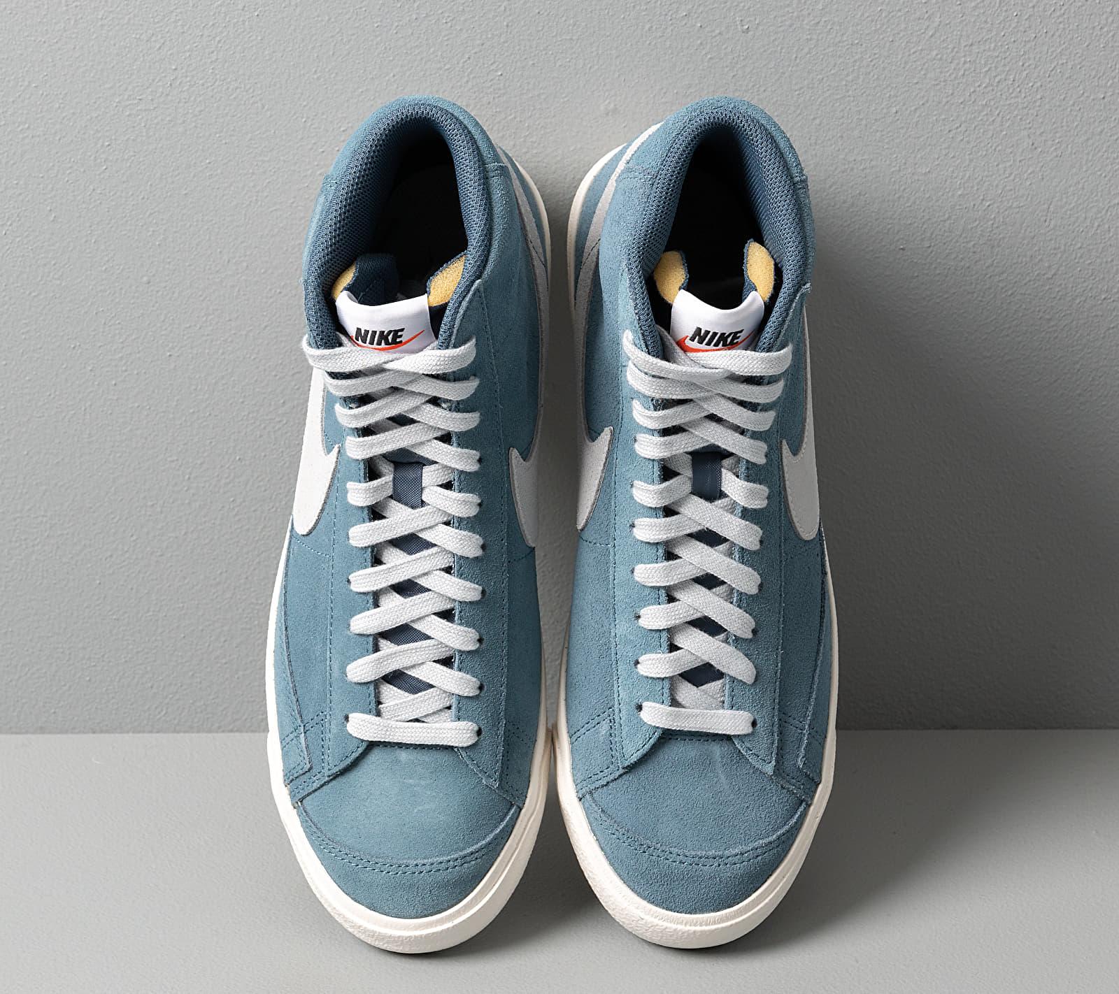 Nike Blazer Mid '77 Suede Thunderstorm/ Pure Platinum-sail in Gray for Men  | Lyst