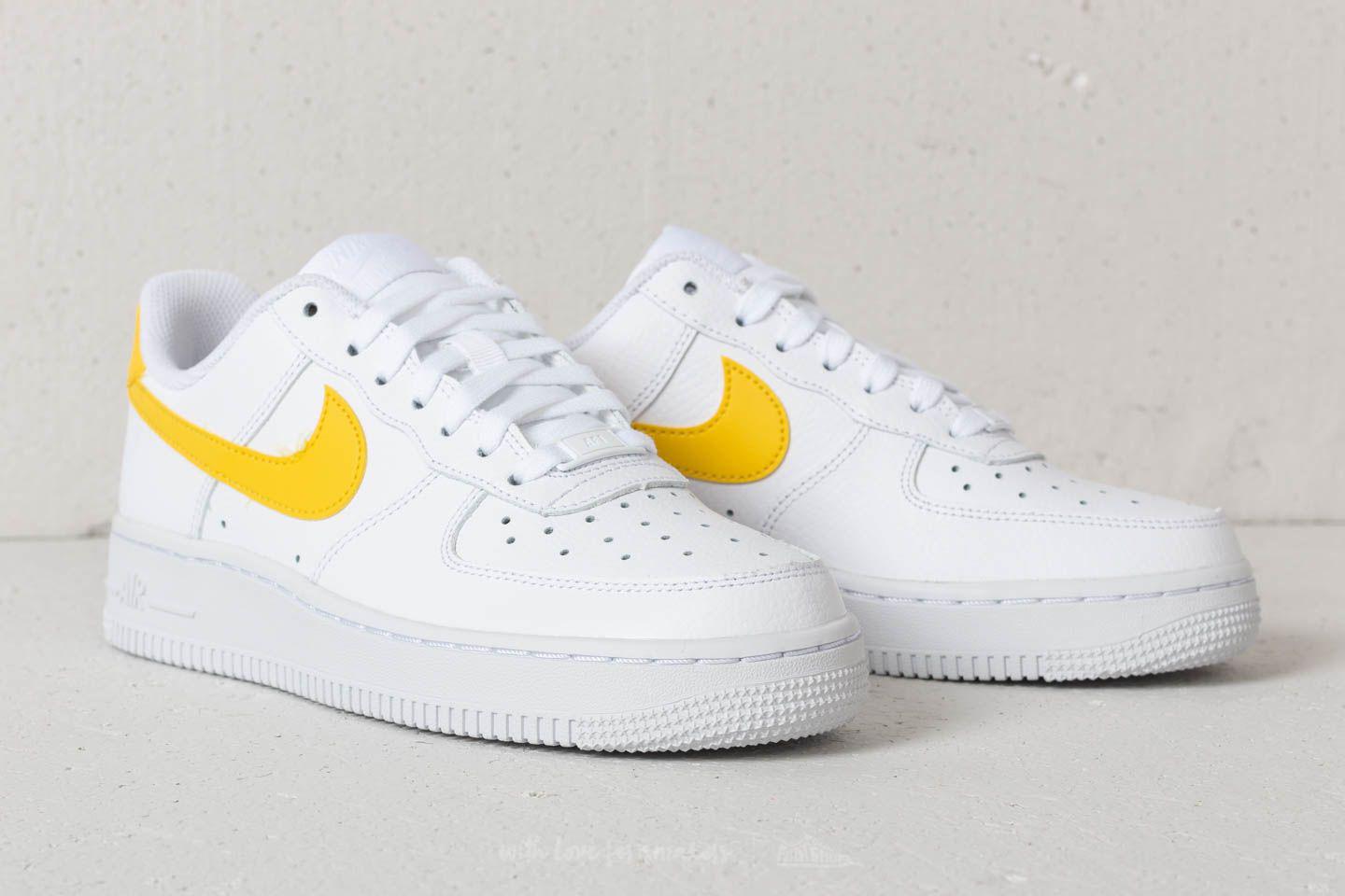 Nike Wmns Air Force 1 '07 White Vivid Sulfur white Nike Wmns Air Force 1 '07 White Vivid Sulfur white