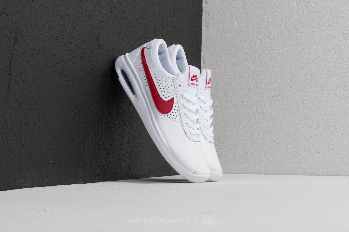 Nike Leather Sb Air Max Bruin Vapor White/ Gym Red/ Game Royal for Men -  Lyst