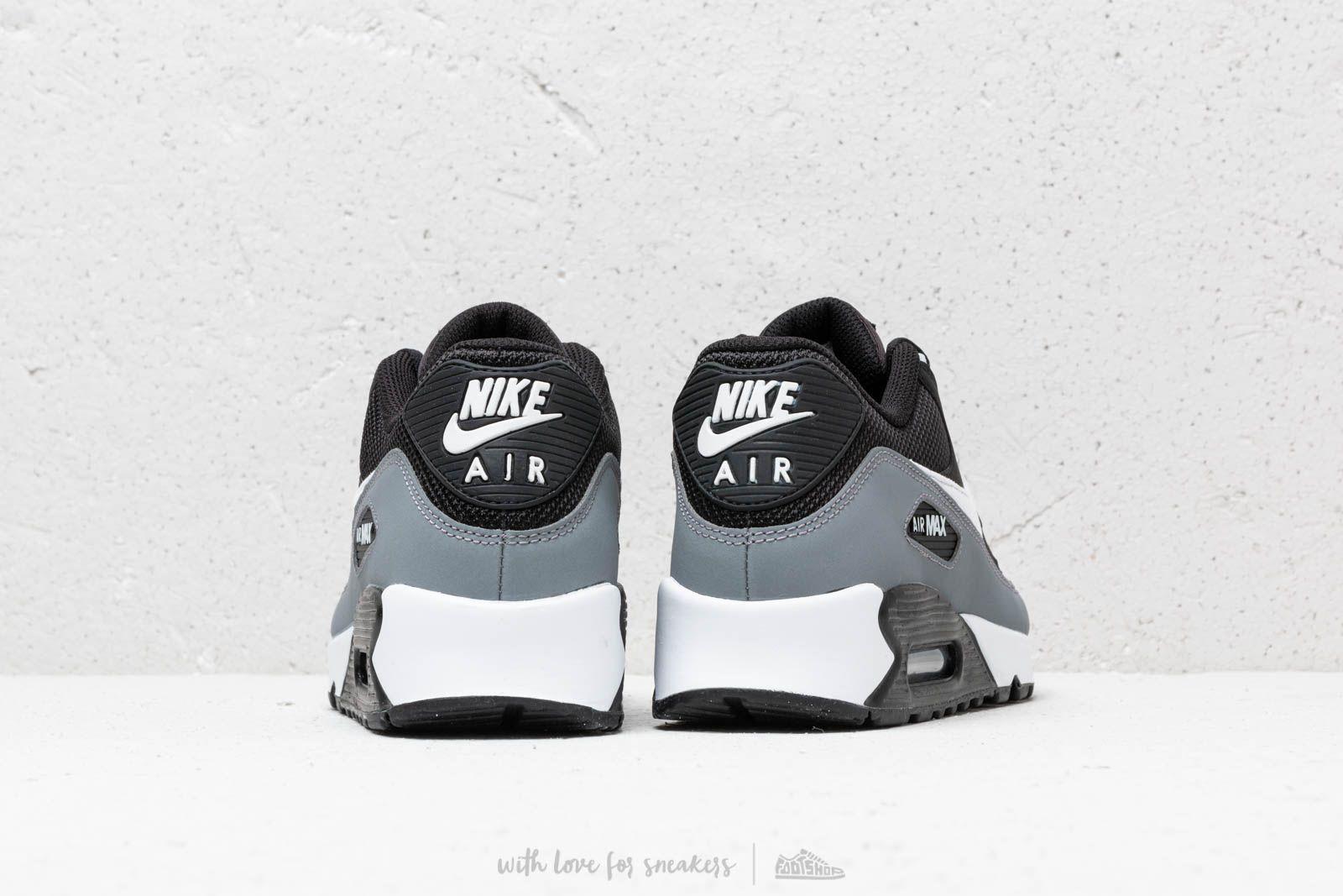 nike air max 90 essential white black cool grey
