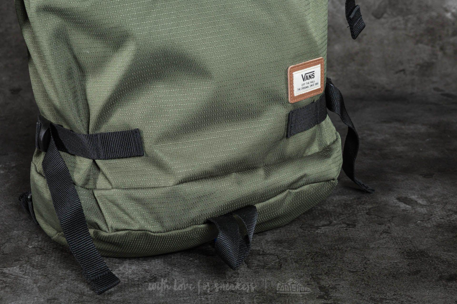 Vans Synthetic Clamber Backpack Green/ Black for Men - Lyst