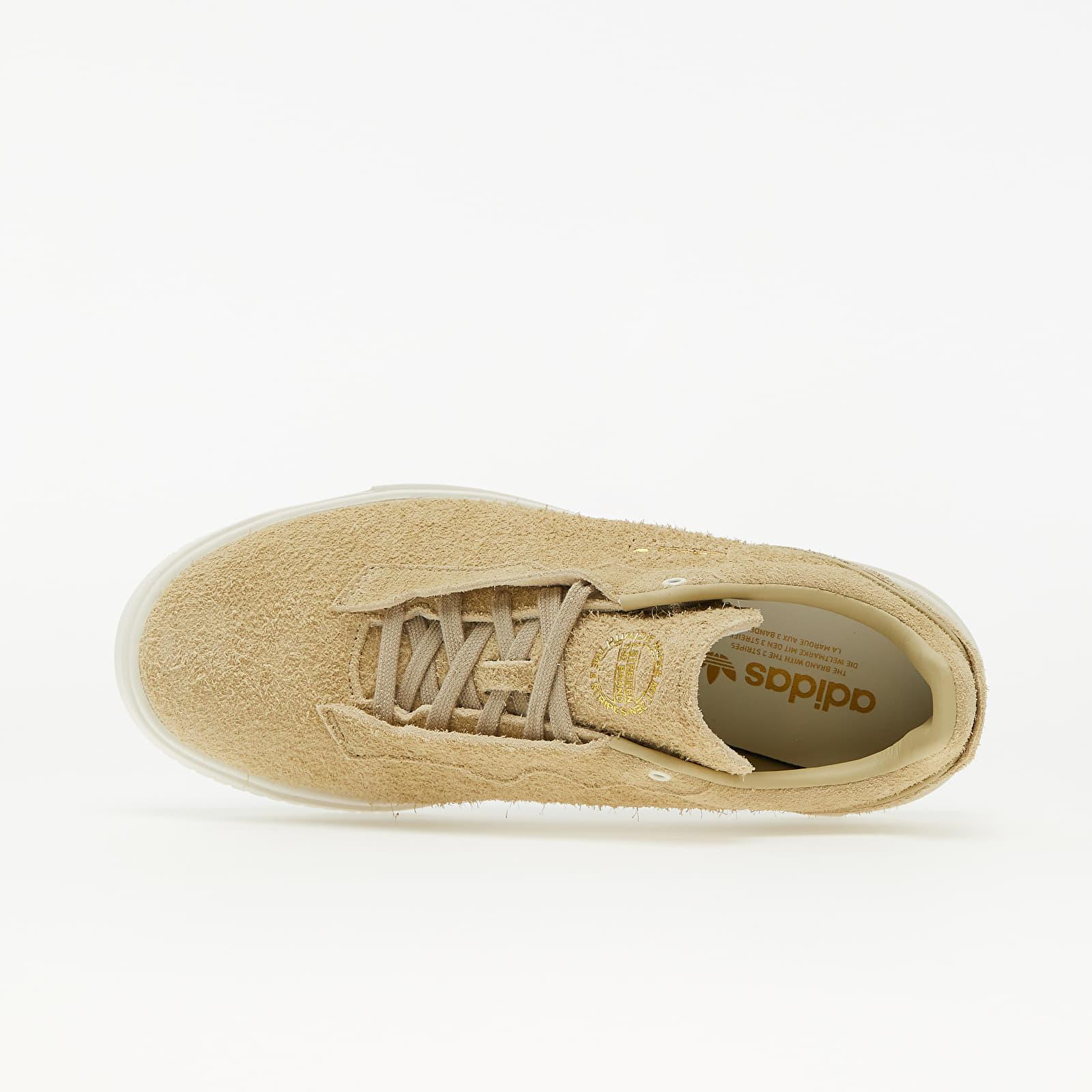 adidas Originals Adidas Supercourt Premium Savannah/ Gold Metalic/ Core  White in Beige (Brown) for Men - Lyst