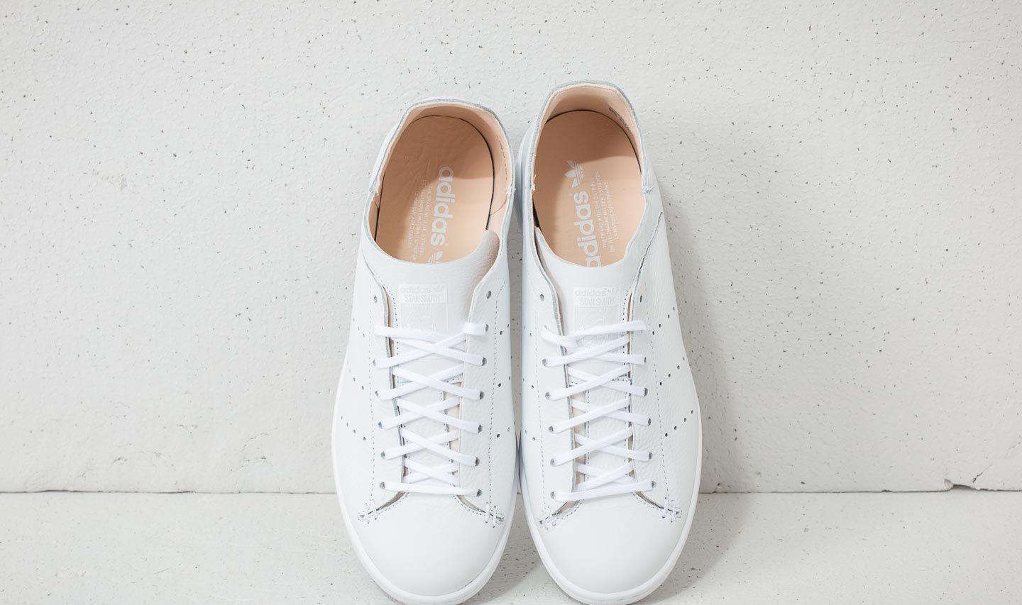 stan smith leather sock white