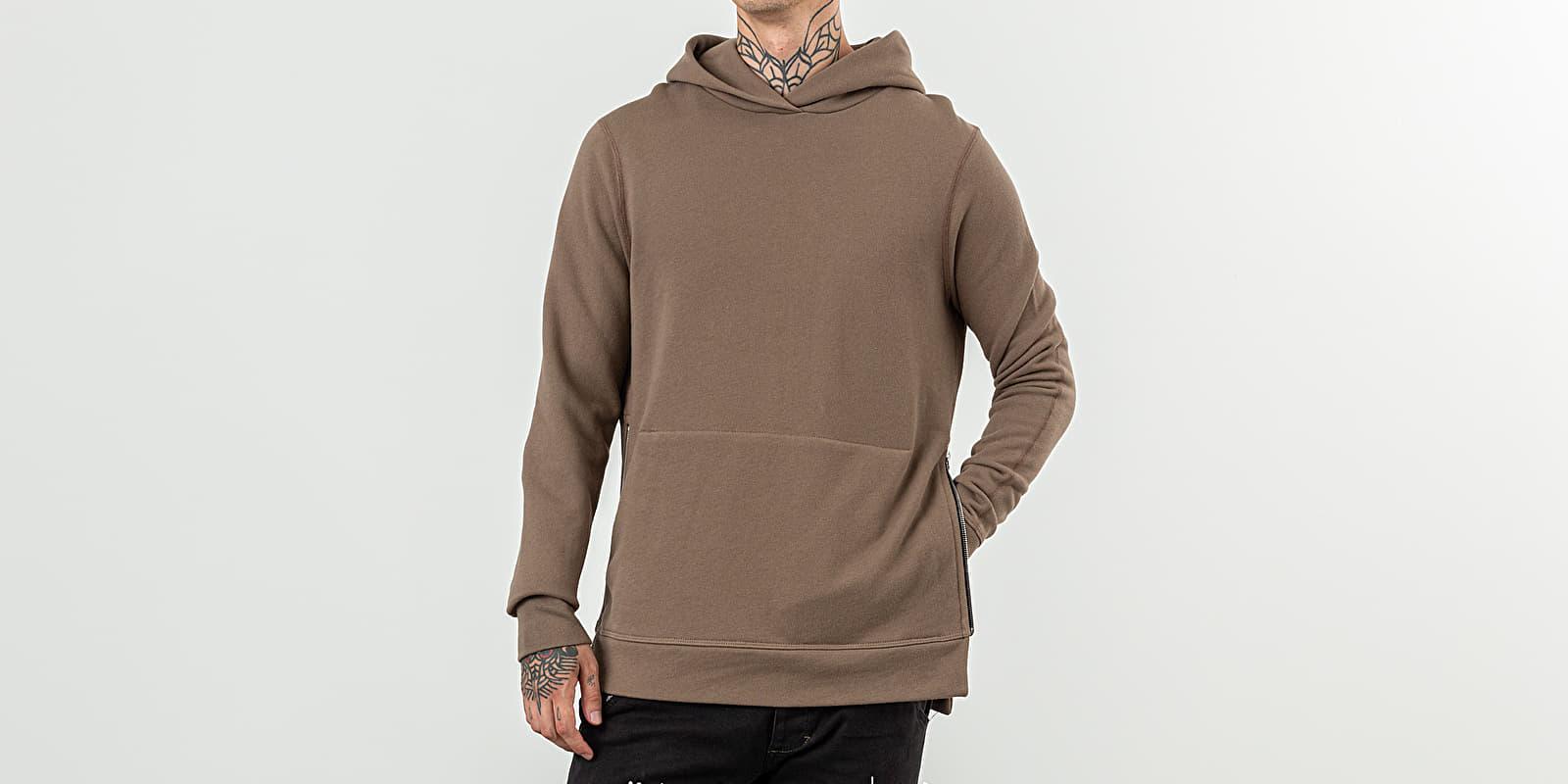 mocha brown hoodie