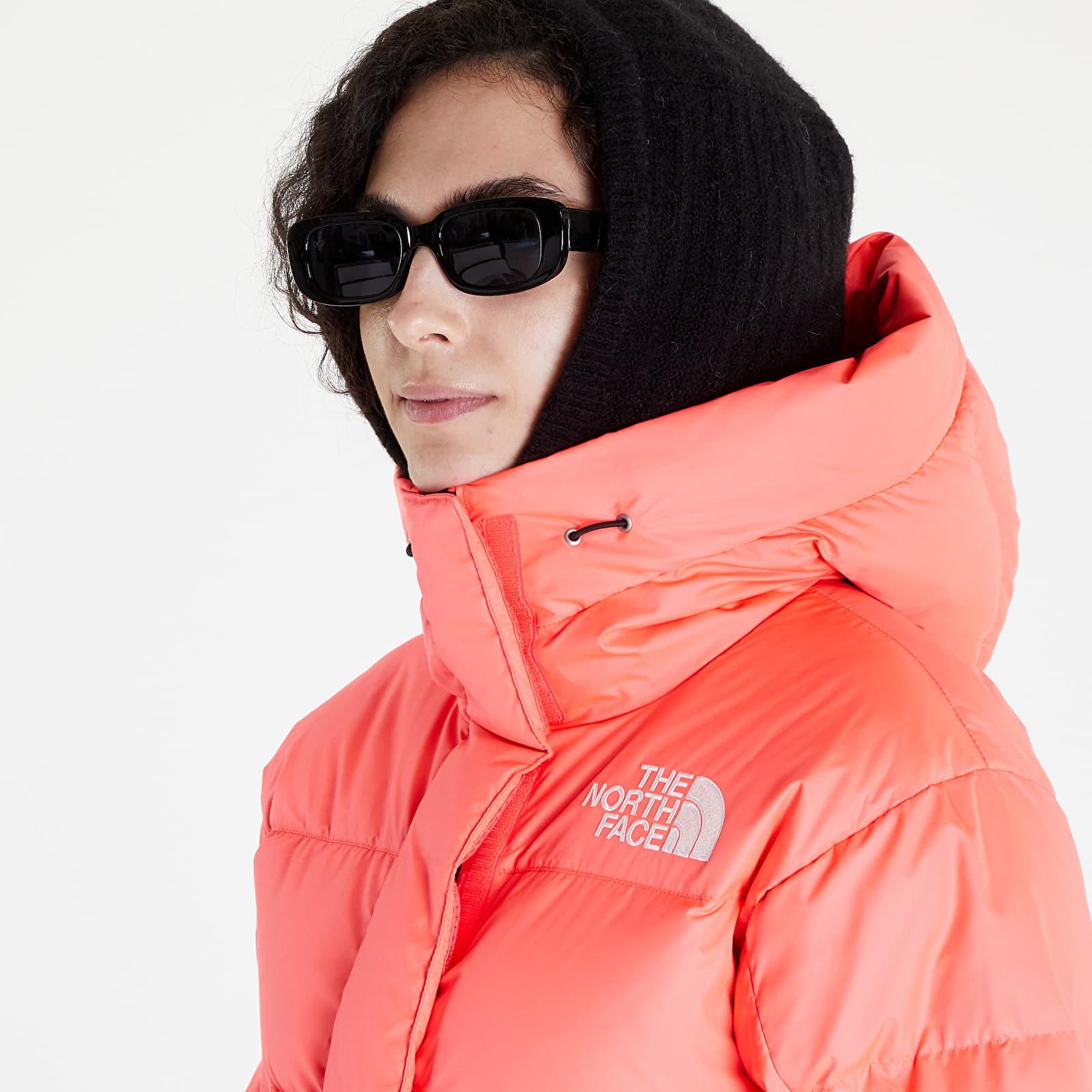 The North Face Himalayan Down Parka Brilliant Coral in Pink | Lyst