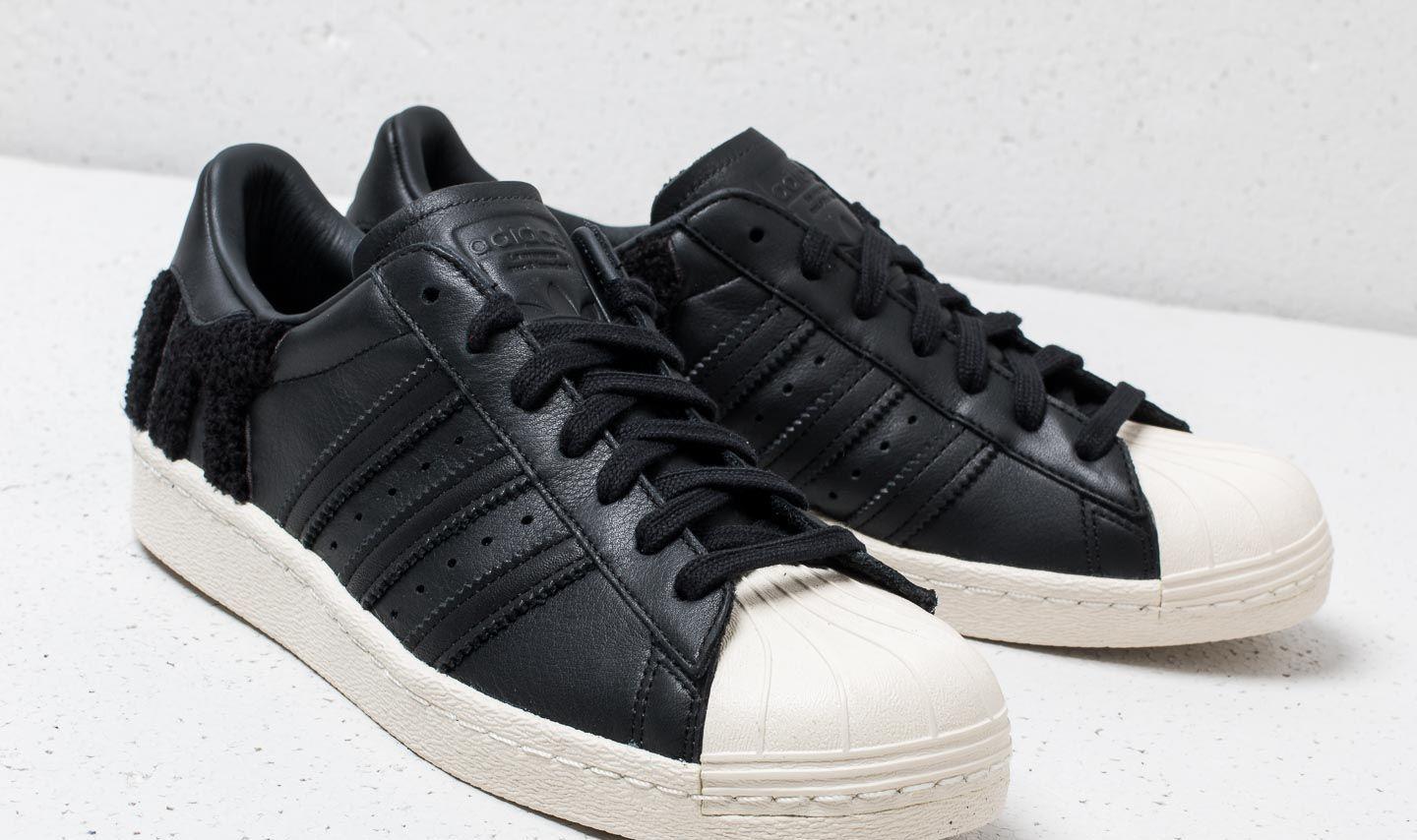 adidas originals superstar 80s - sneakers basse - core black/off white