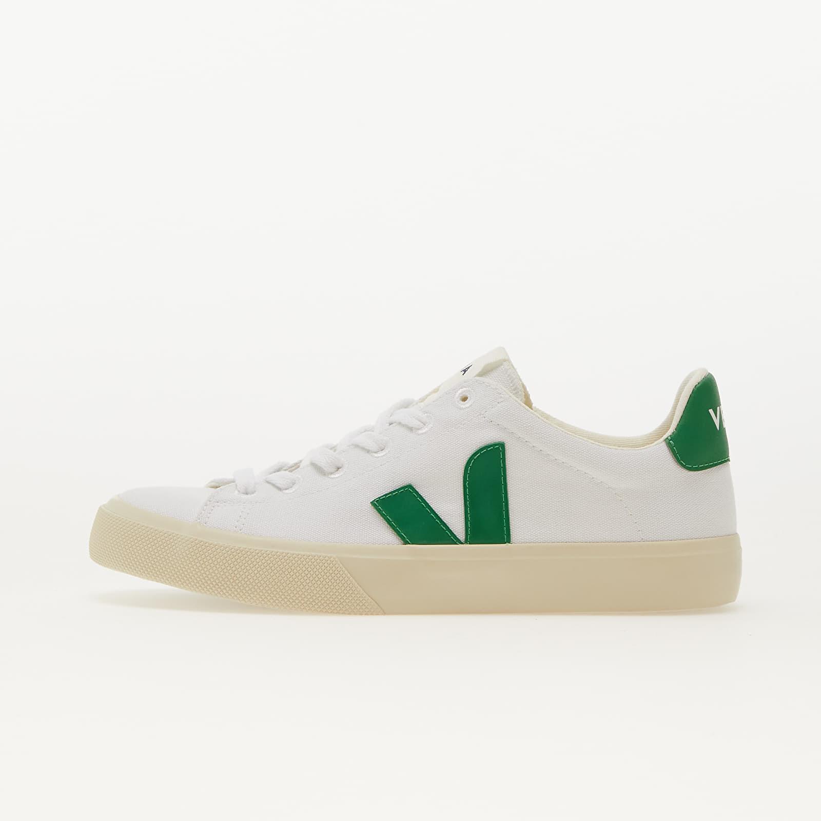 Veja Campo Canvas W White Emeraude in Green Lyst
