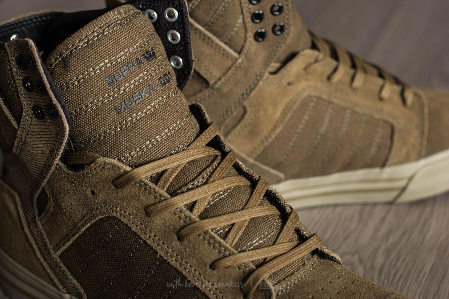 supra skytop olive
