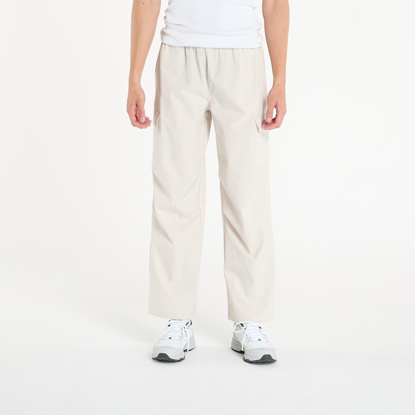 ★★New Balance★★ Cotton Deep Tuck Wide Banding Pants Beig New Balance Cotton Deep Tuck Wide Banding Pants Beig AC