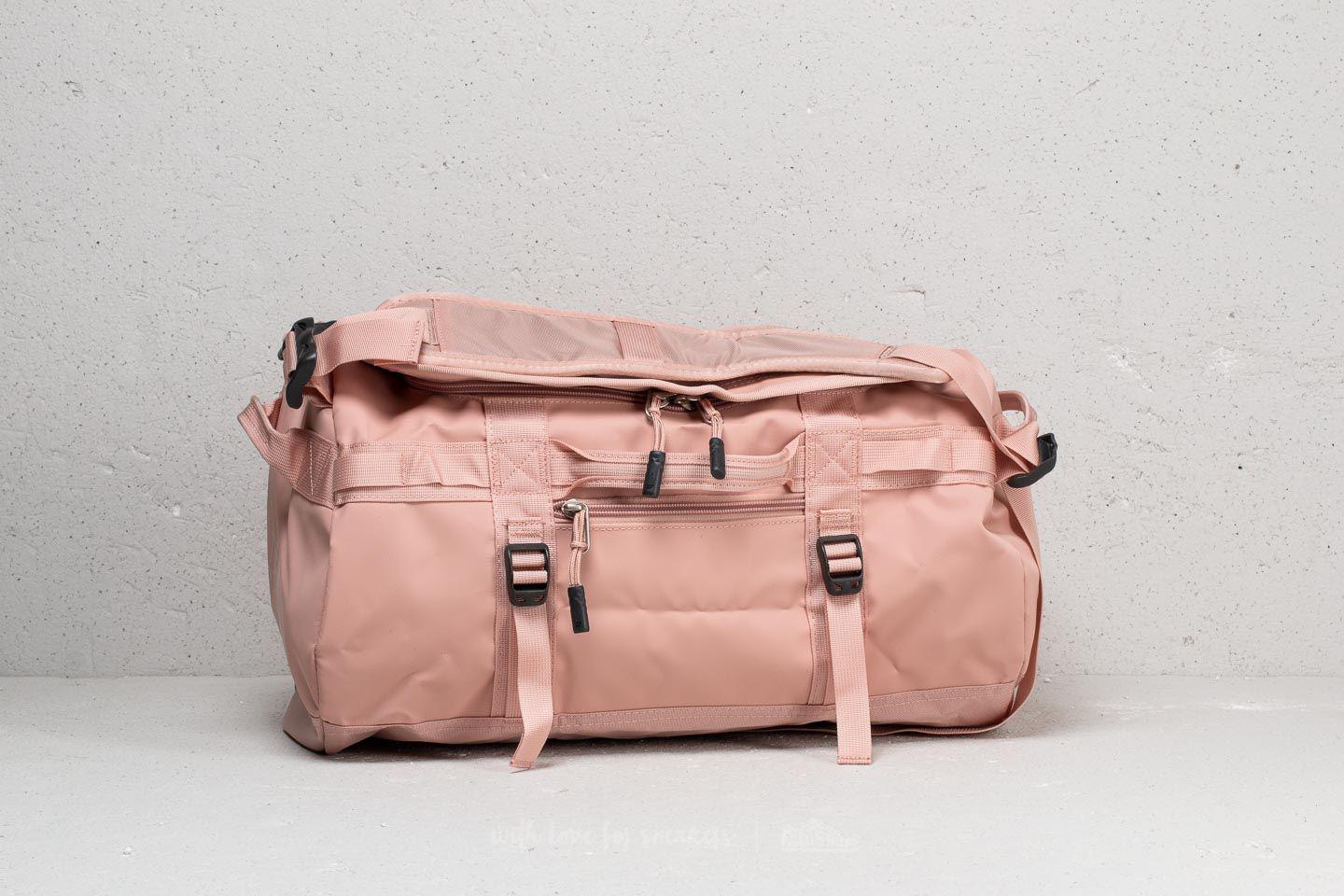 Footshop Synthetic The North Face Travel Base Camp Duffel Extra Small Misty Rose In Pink Lyst
