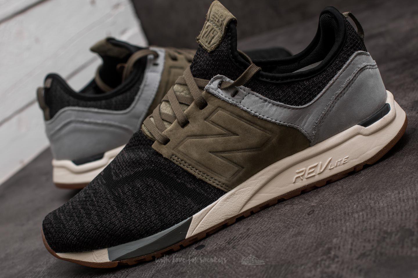 new balance 247 olive black