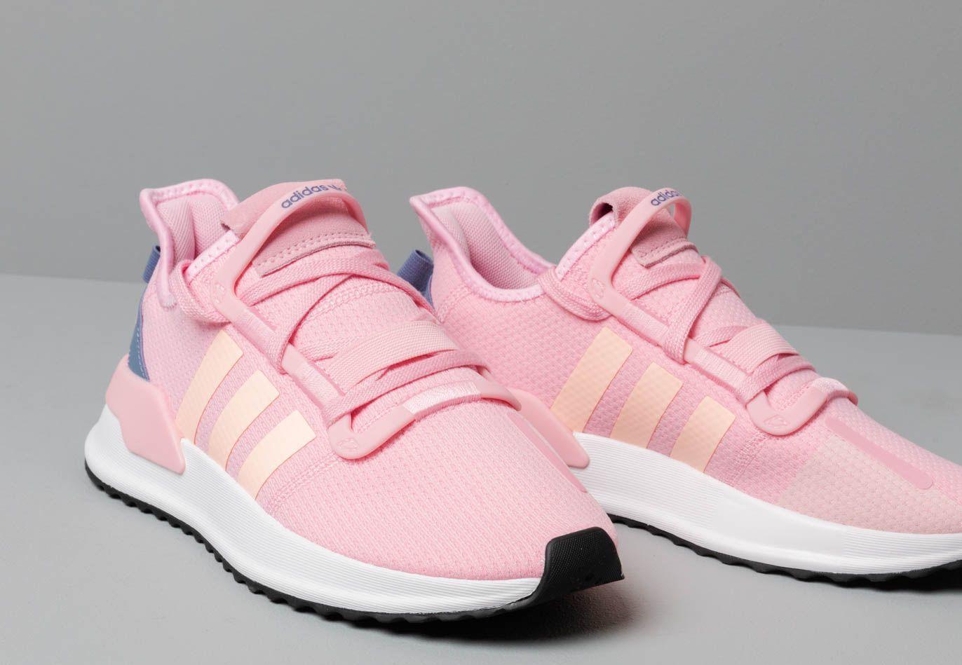 adidas originals u path run trainers in black and pink