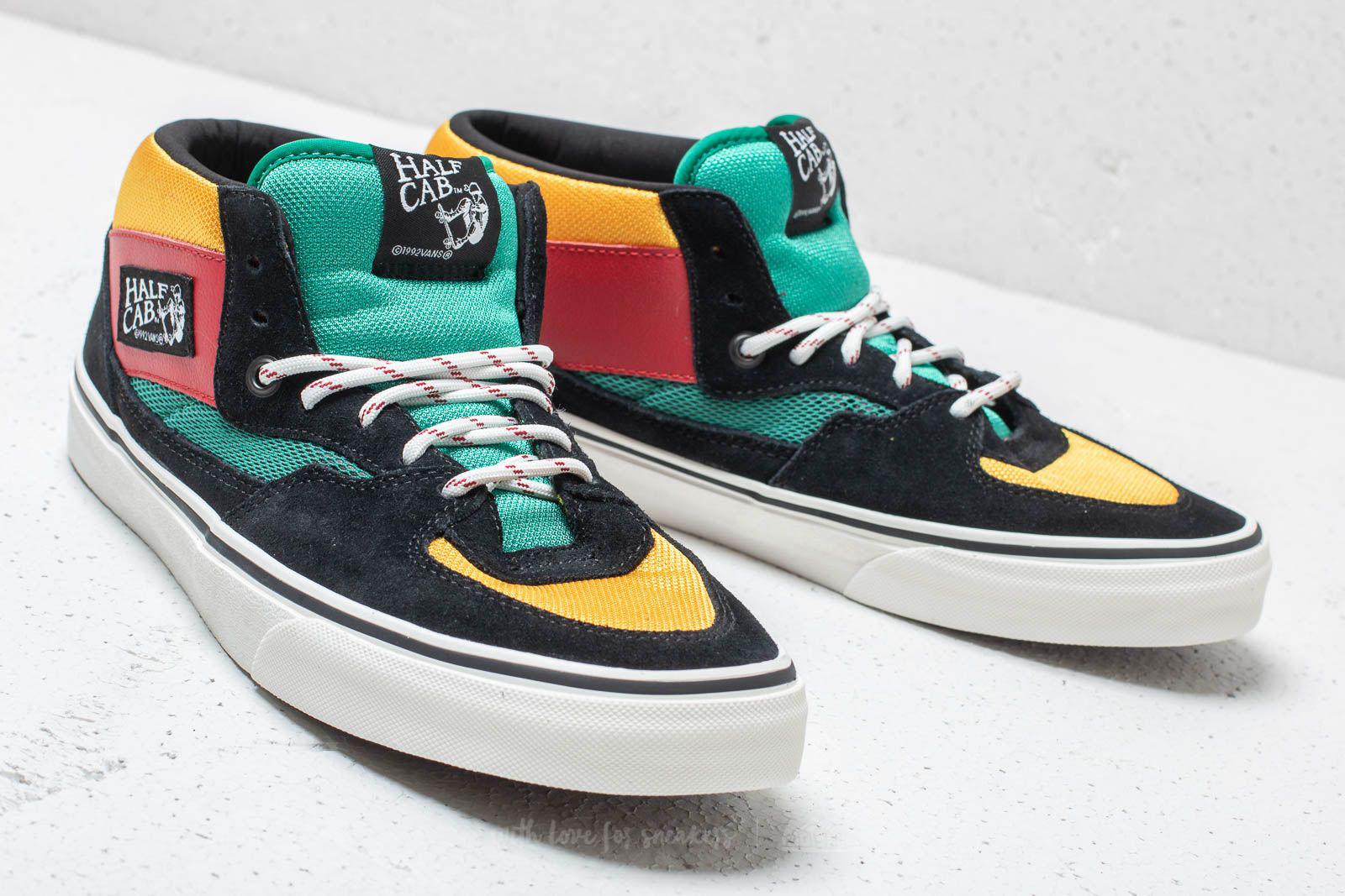 vans black multi