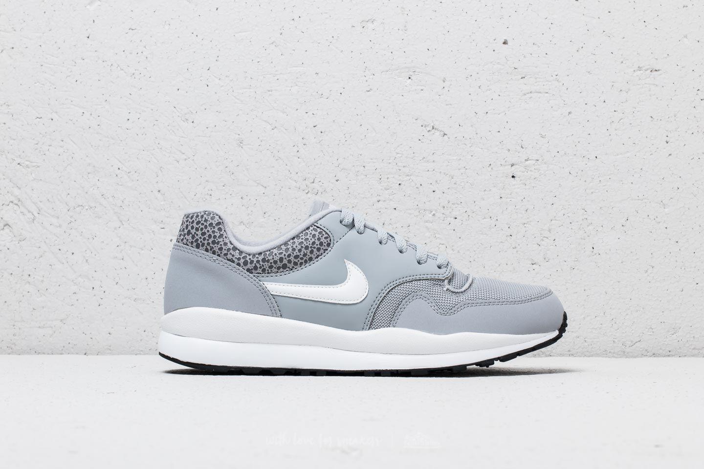 nike air safari trainers wolf grey white black