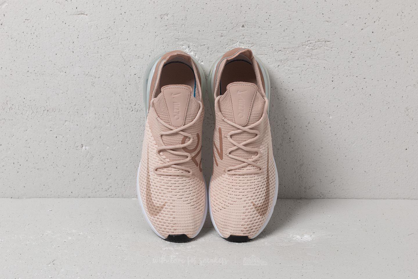 Nike Wmns Air Max 270 Flyknit Guava Ice/ Particle Beige in Pink - Lyst