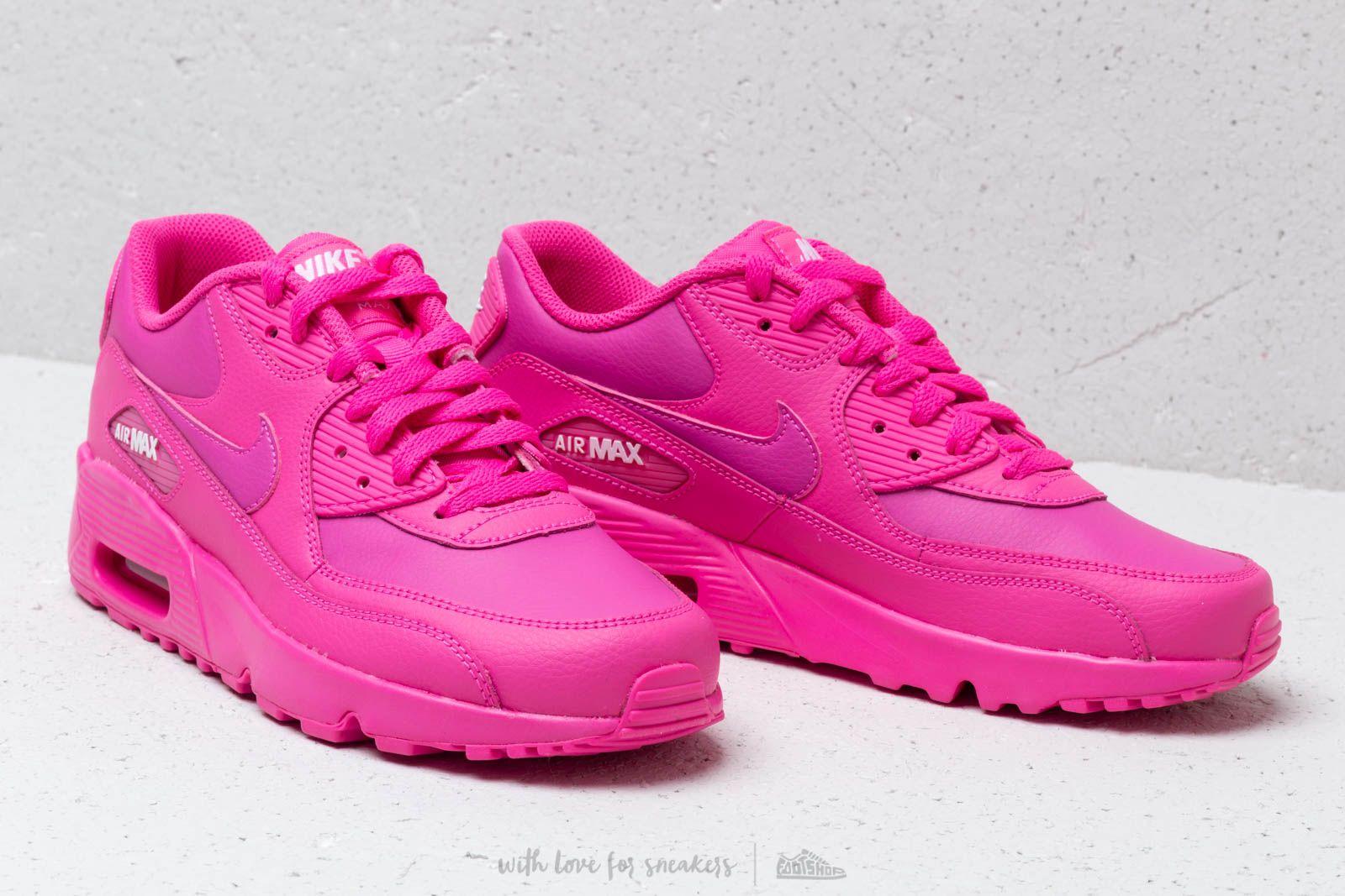 nike air max 90 laser fuchsia women's