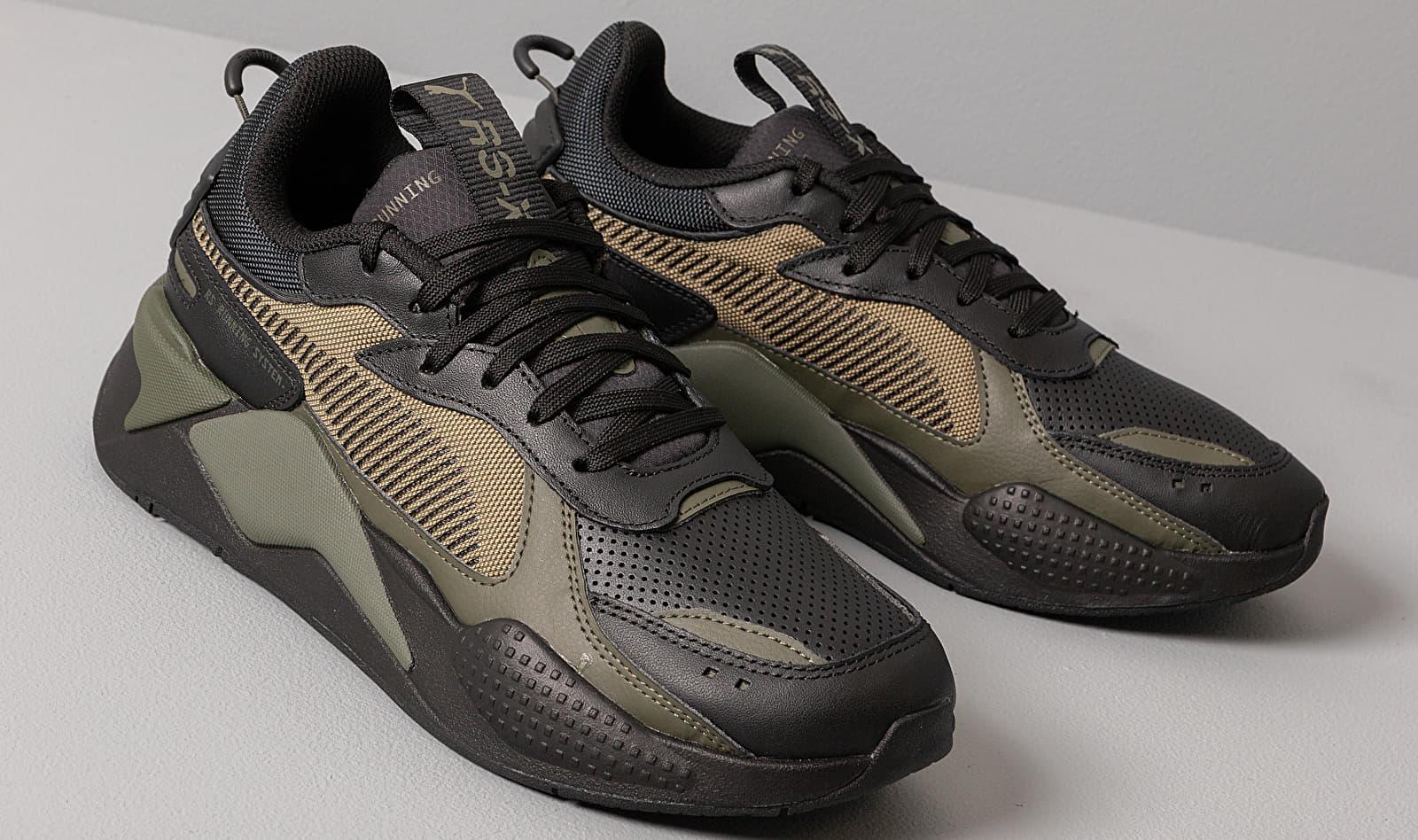 puma rsx black olive