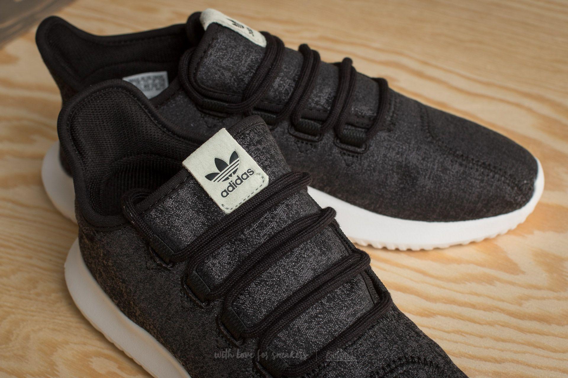 adidas tubular shadow trainers black grey five white