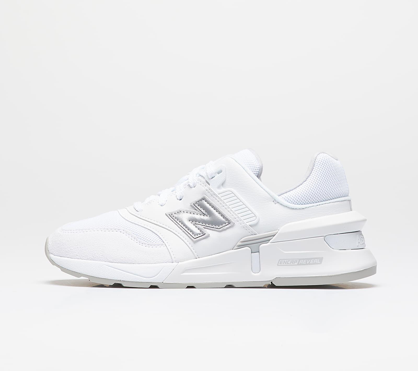 New Balance Leather 997 Sport Mens White Trainers for Men | Lyst
