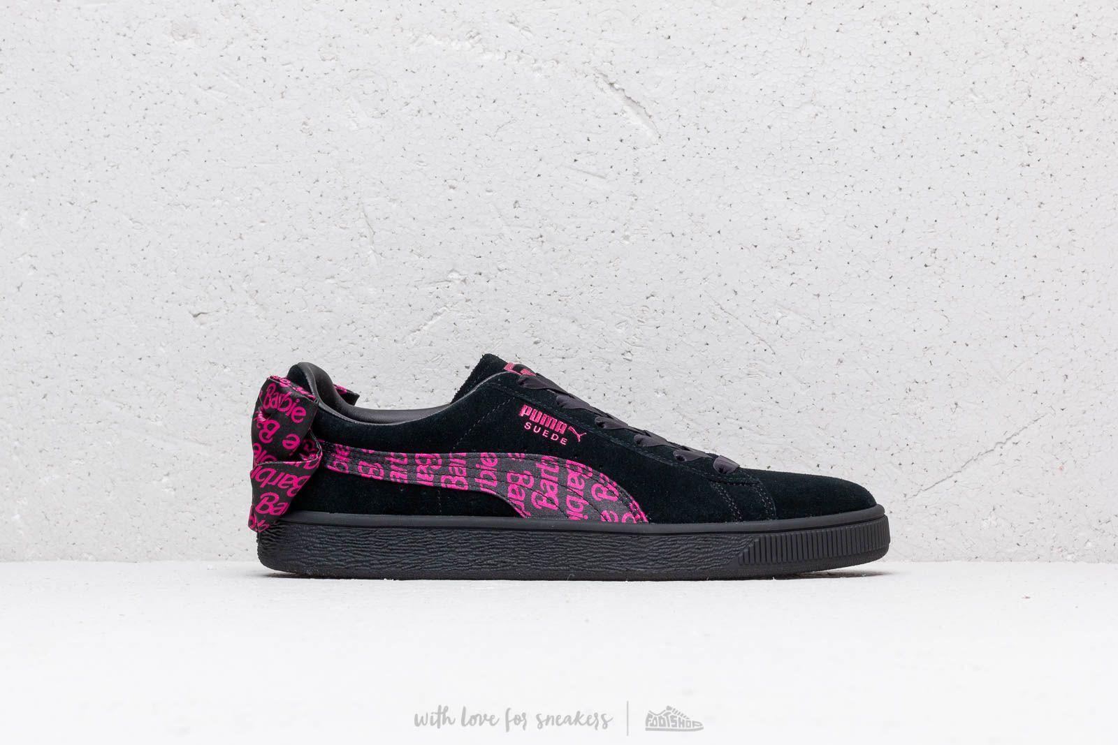 puma suede x barbie