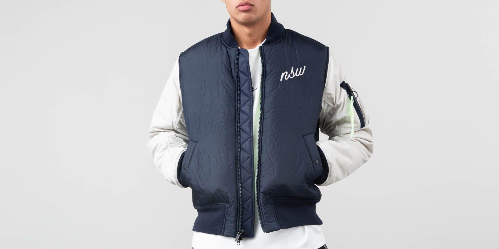 nike synthetic fill bomber jacket